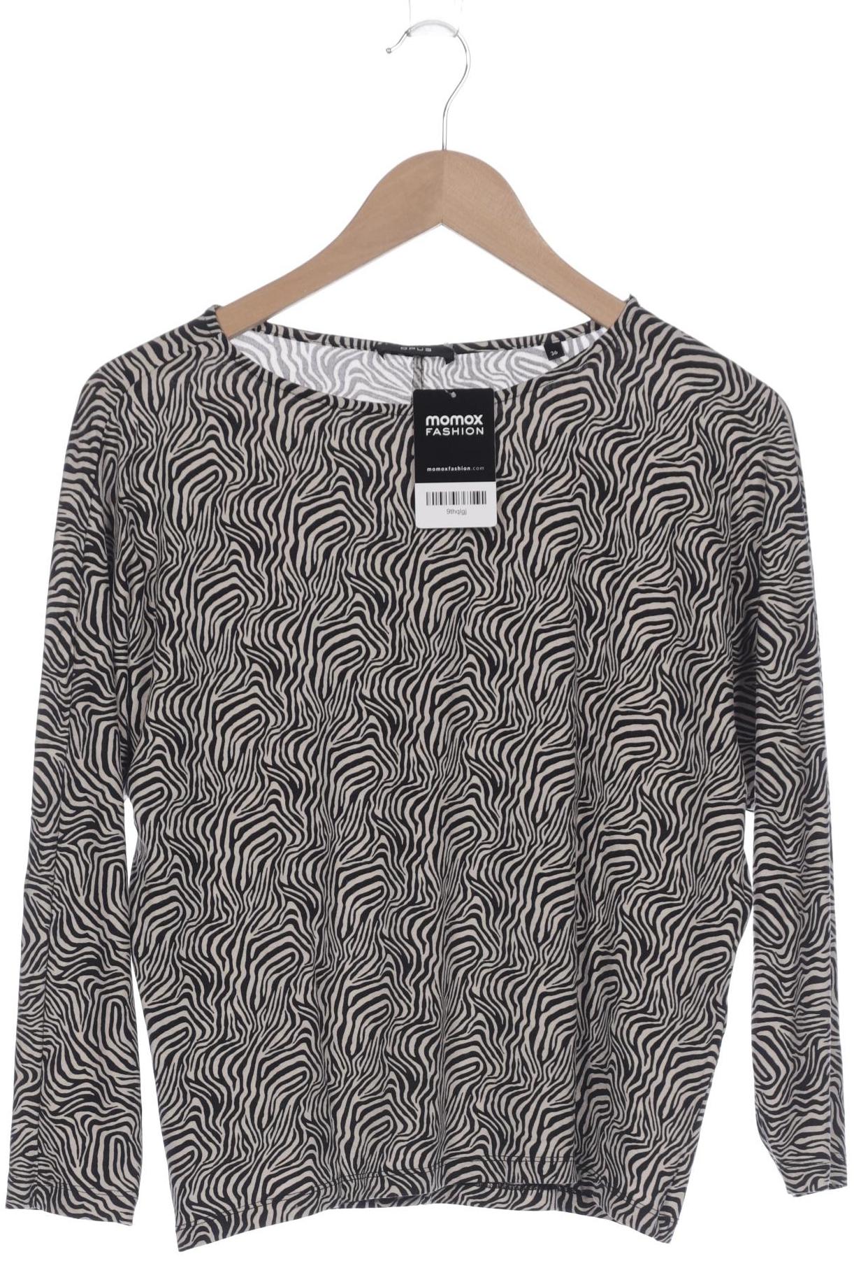 

Opus Damen Langarmshirt, schwarz, Gr. 36