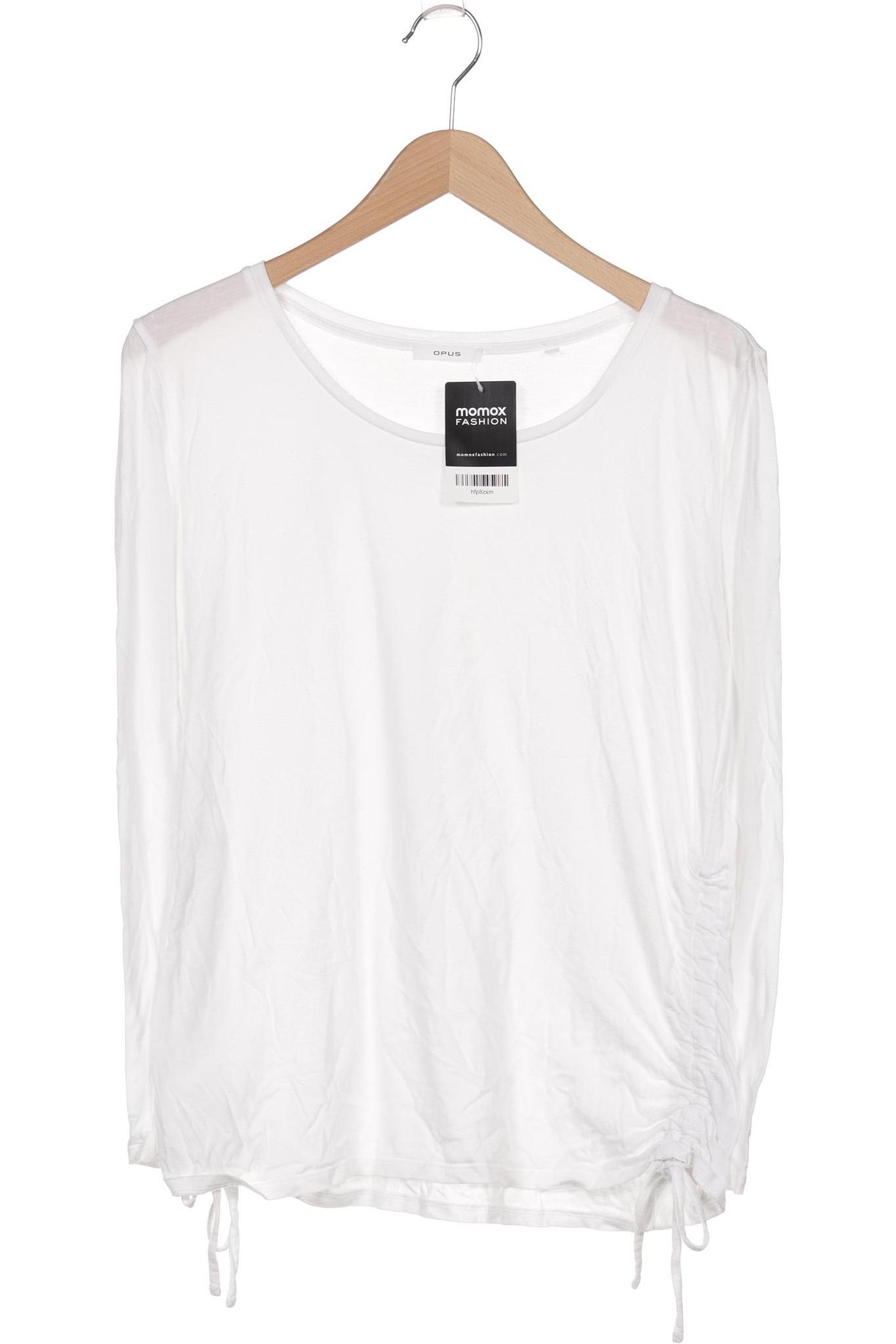 

Opus Damen Langarmshirt, weiß, Gr. 42