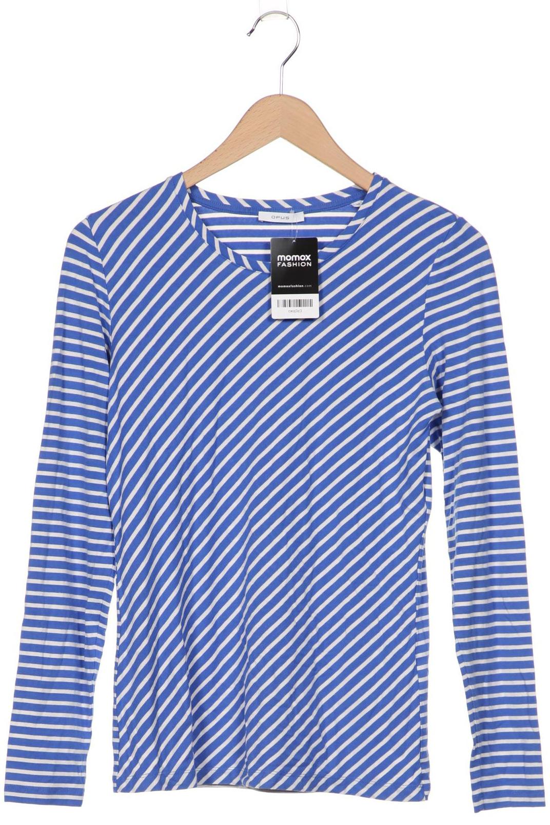 

Opus Damen Langarmshirt, blau, Gr. 38