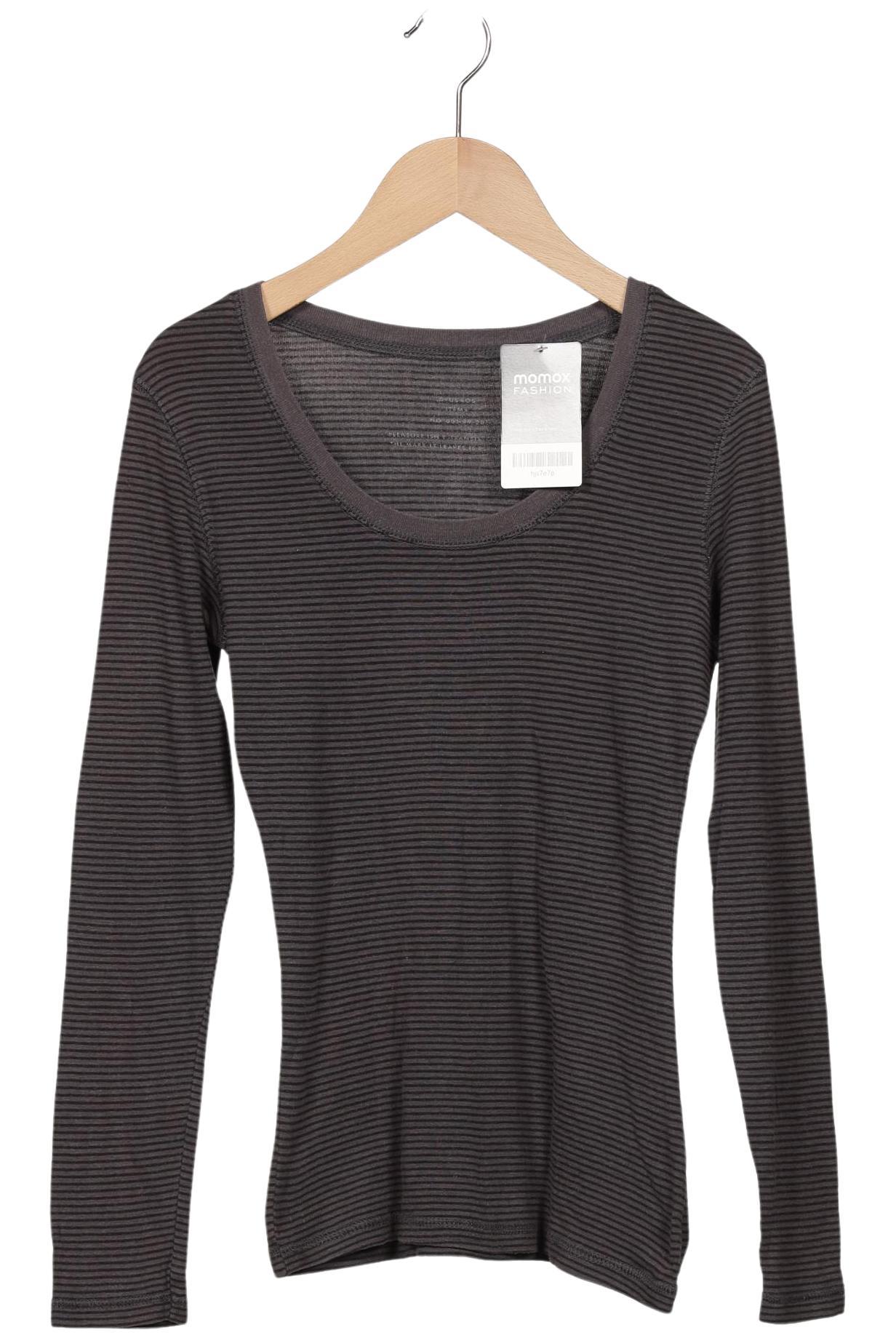 

Opus Damen Langarmshirt, grau, Gr. 36