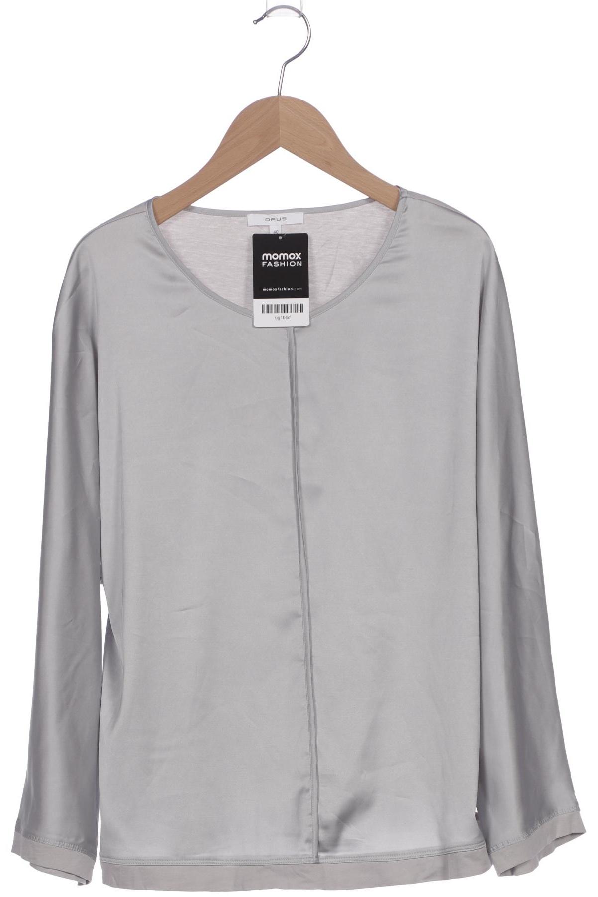 

Opus Damen Langarmshirt, grau, Gr. 40