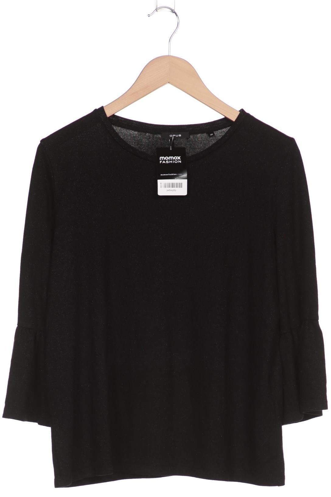 

Opus Damen Langarmshirt, schwarz, Gr. 38