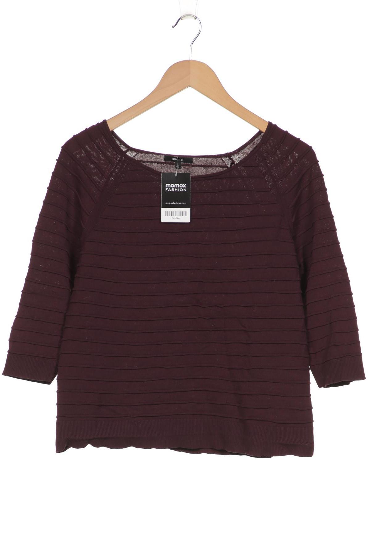 

Opus Damen Langarmshirt, bordeaux