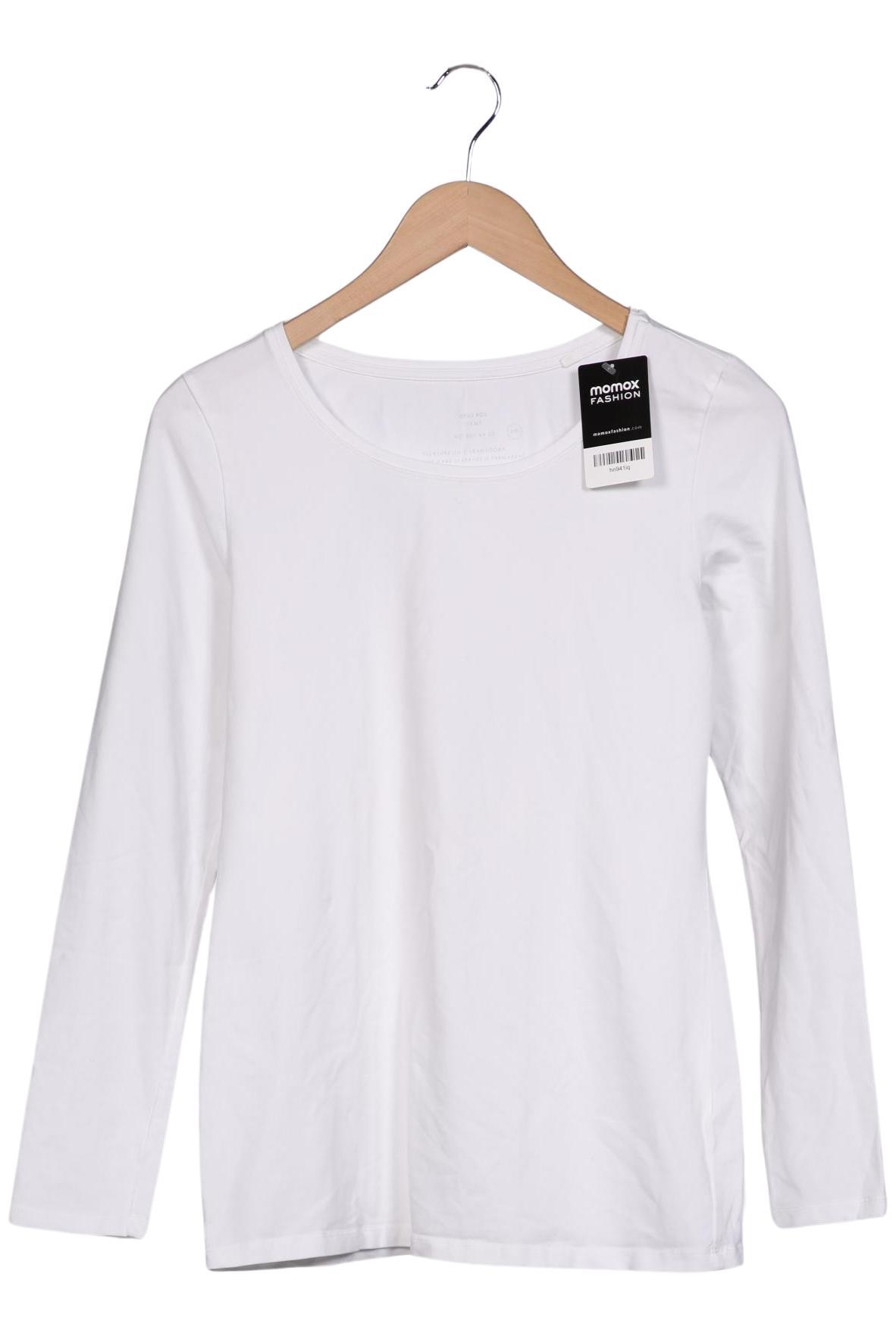 

Opus Damen Langarmshirt, weiß, Gr. 40