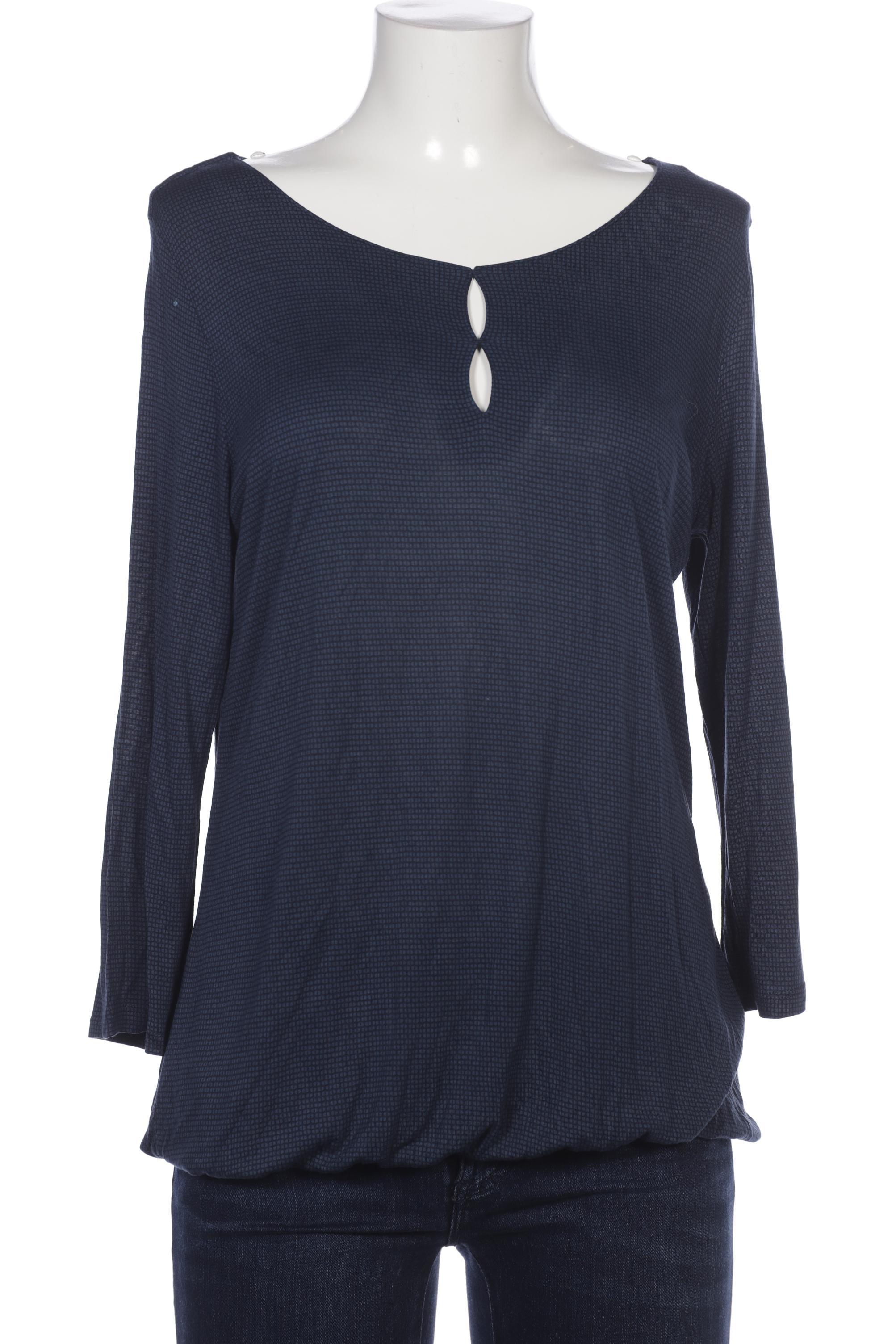 

Opus Damen Langarmshirt, blau, Gr. 40