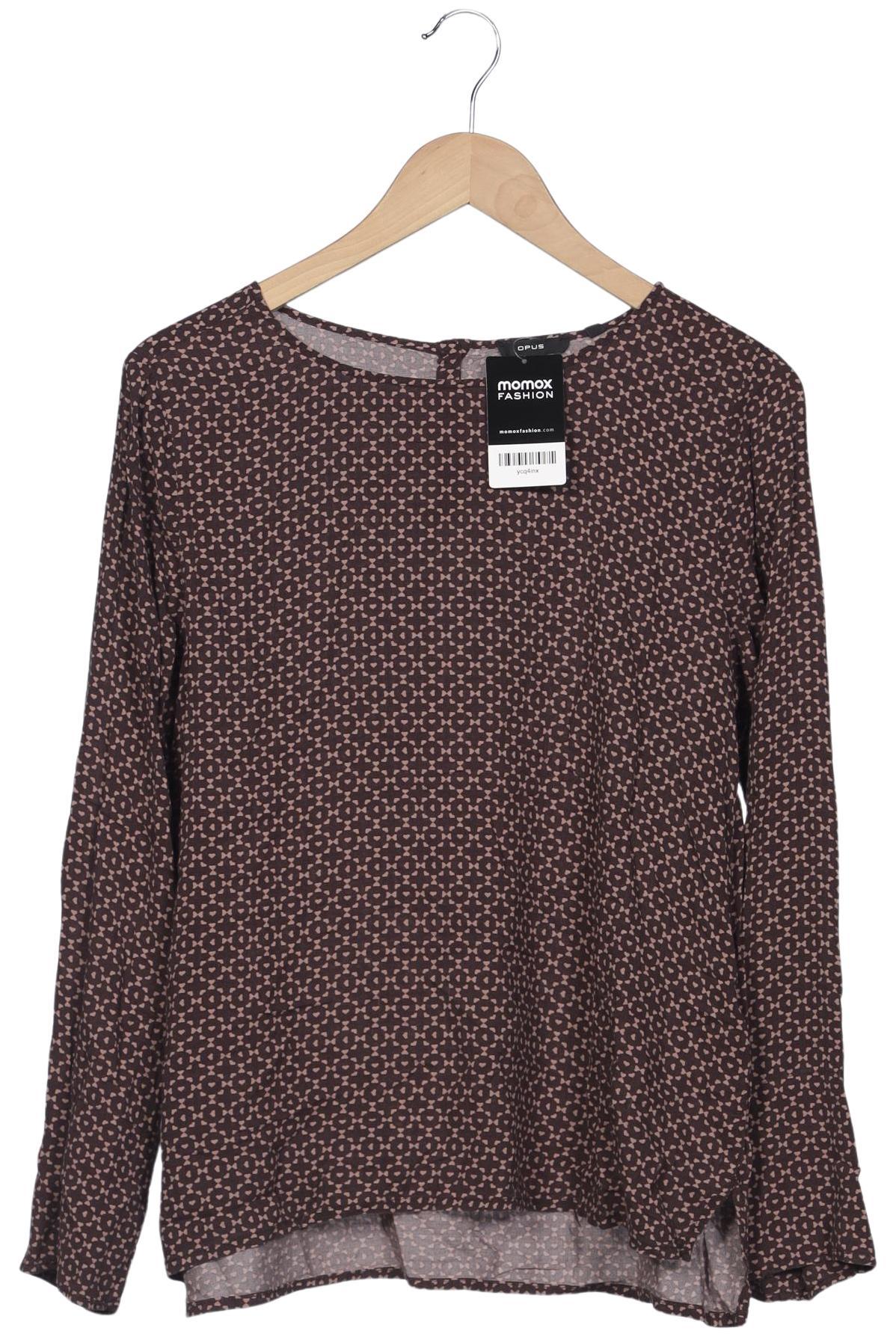 

Opus Damen Langarmshirt, braun, Gr. 38