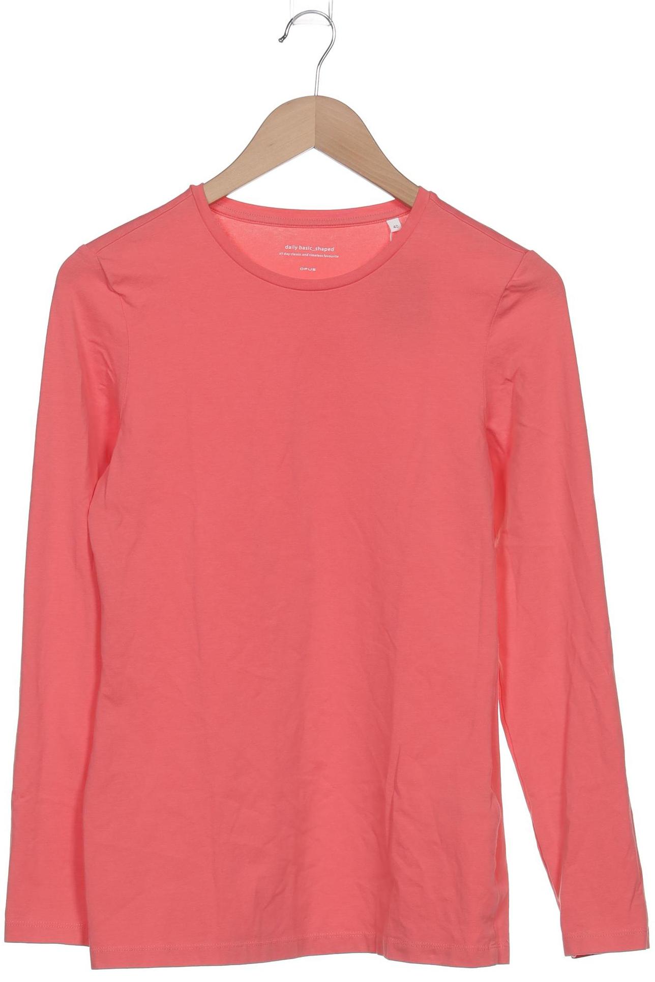 

Opus Damen Langarmshirt, pink, Gr. 40