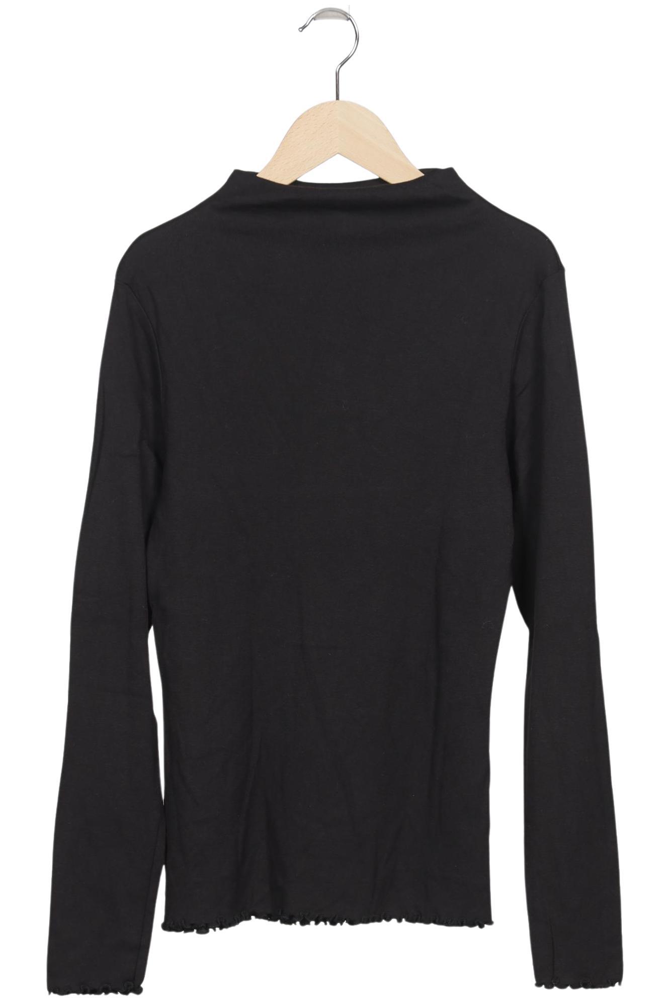 

Opus Damen Langarmshirt, schwarz, Gr. 40