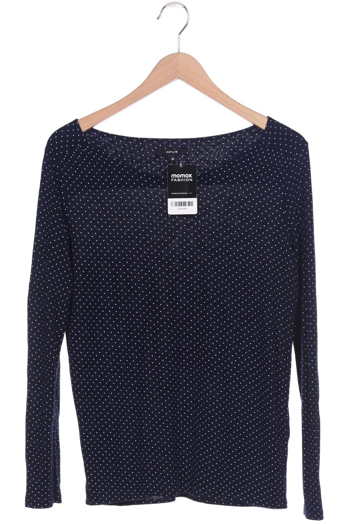 

Opus Damen Langarmshirt, marineblau, Gr. 38