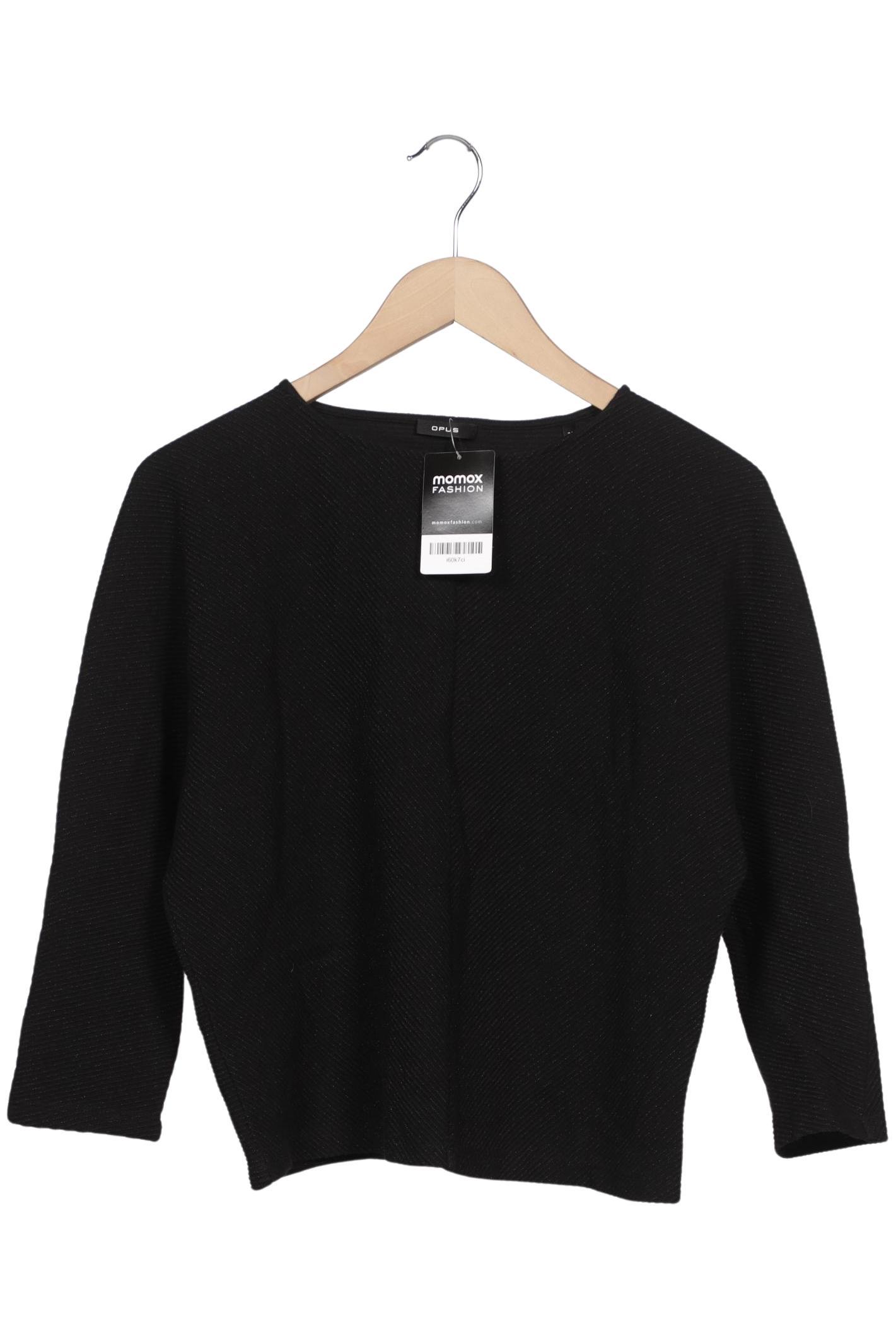 

Opus Damen Langarmshirt, schwarz, Gr. 36