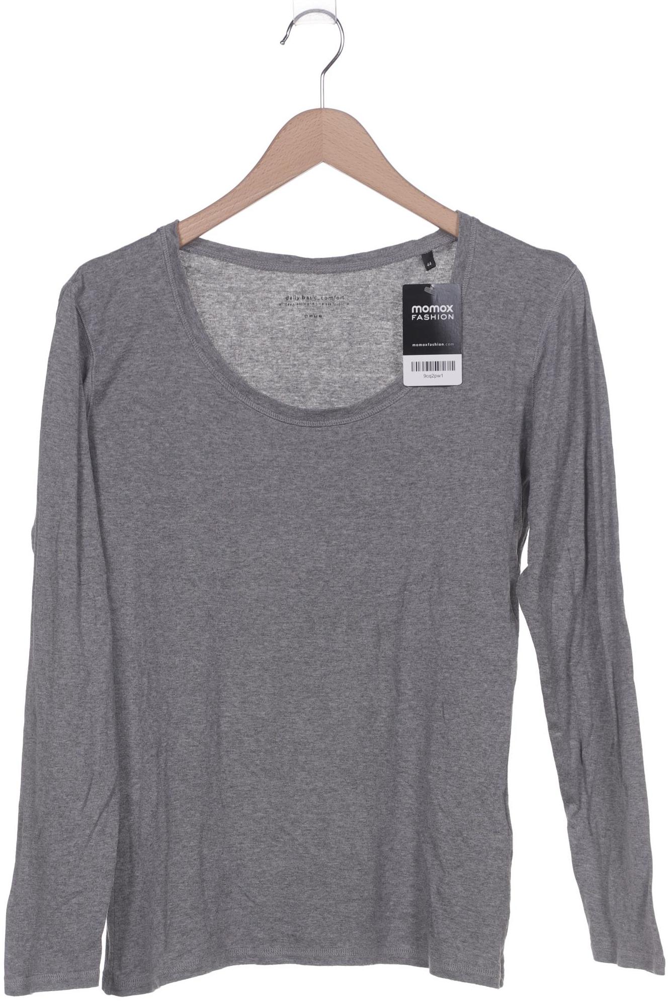 

Opus Damen Langarmshirt, grau, Gr. 44