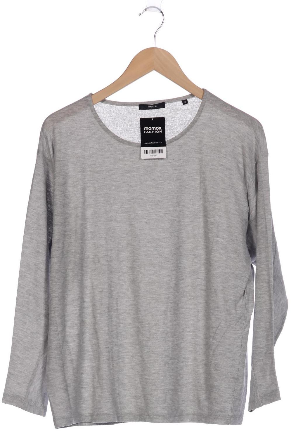 

Opus Damen Langarmshirt, grau, Gr. 36