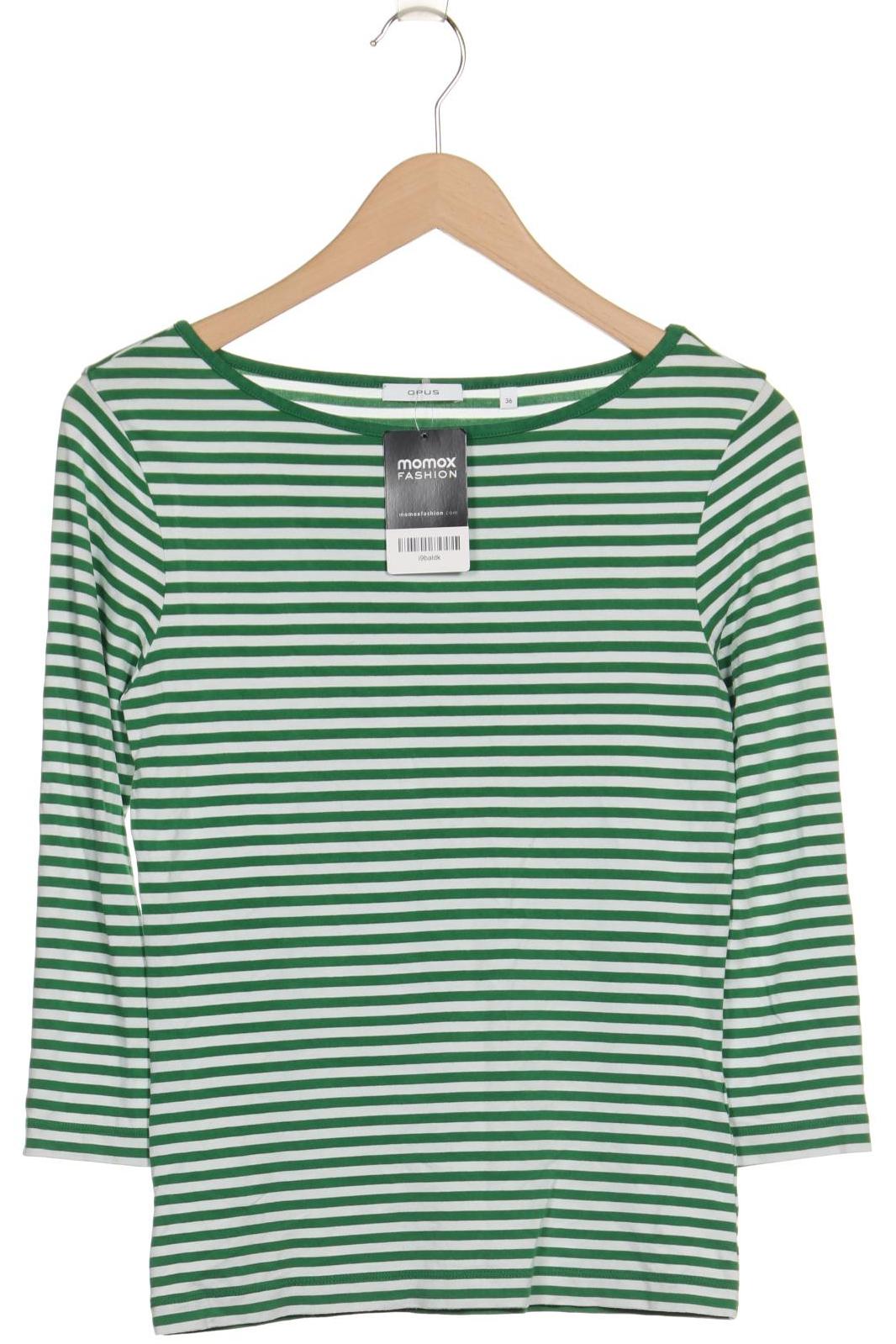 

Opus Damen Langarmshirt, grün, Gr. 36