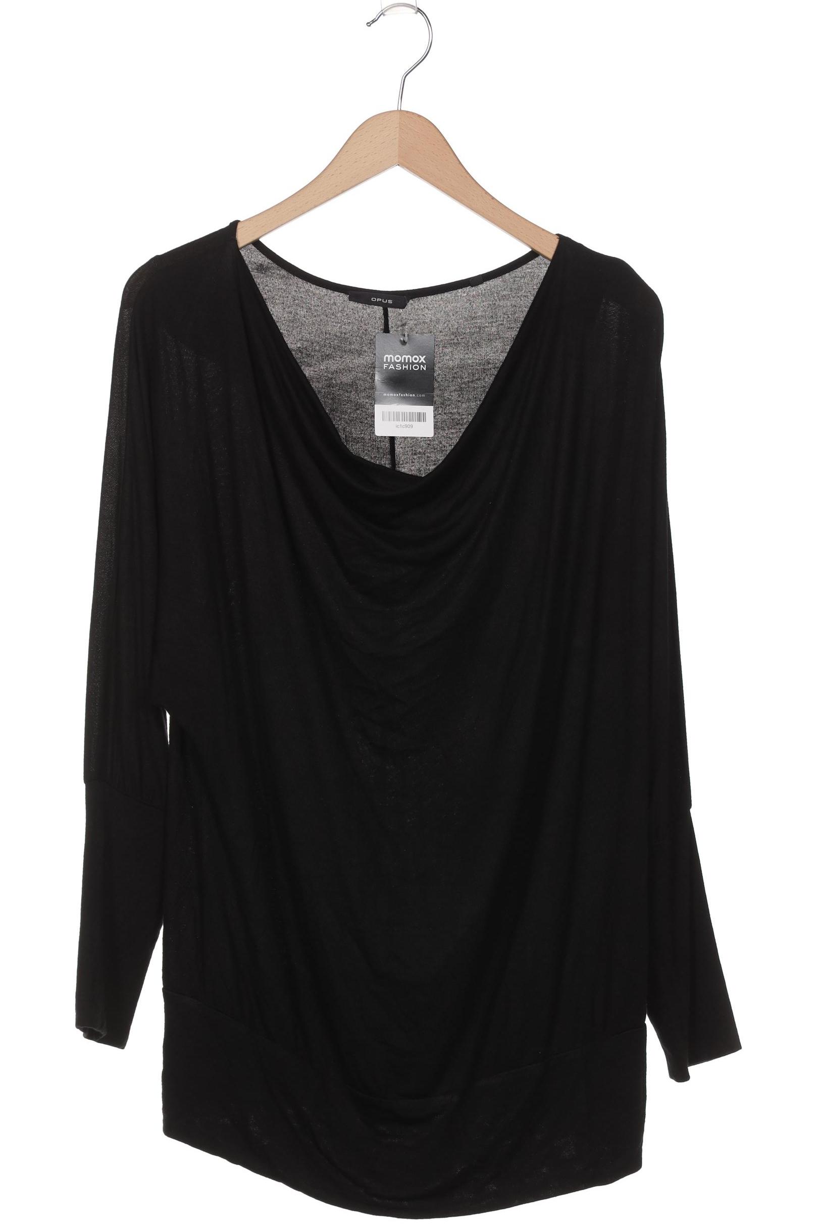 

Opus Damen Langarmshirt, schwarz, Gr. 42