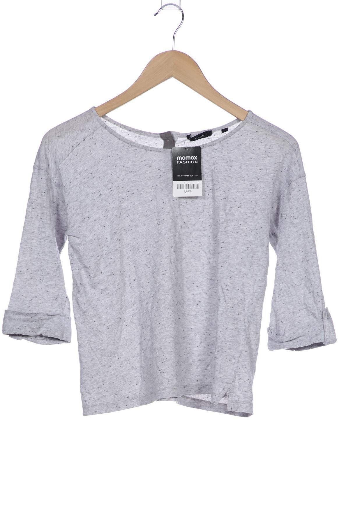 

Opus Damen Langarmshirt, grau, Gr. 36