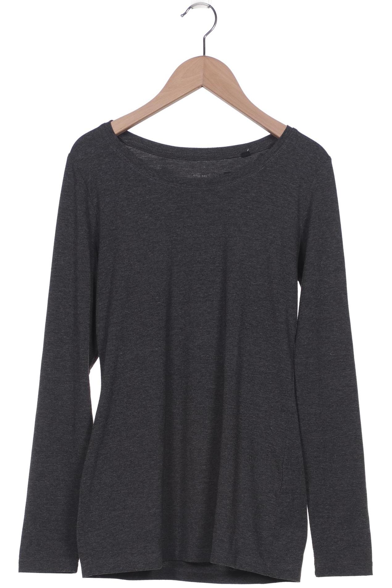 

Opus Damen Langarmshirt, grau, Gr. 38