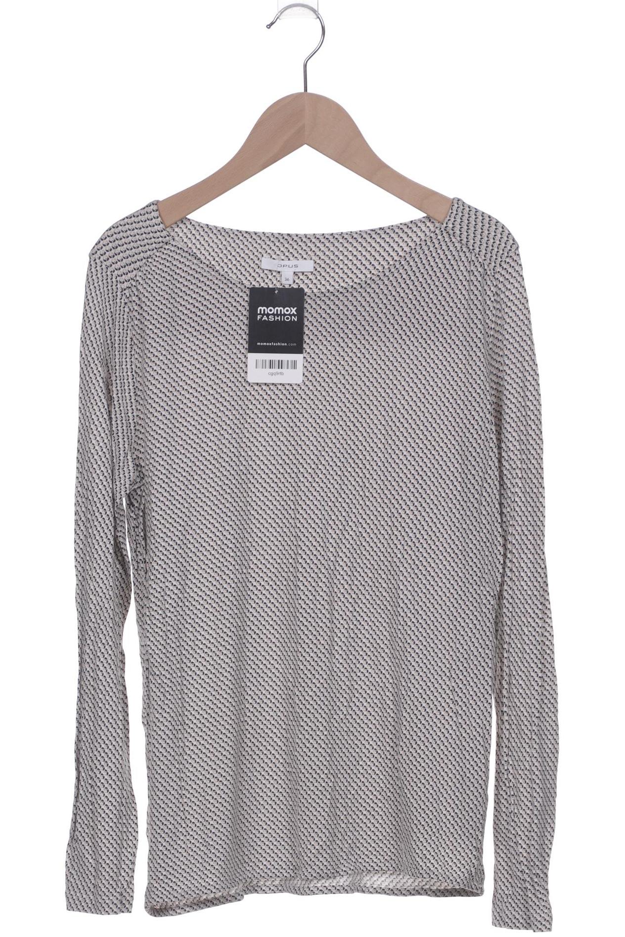 

Opus Damen Langarmshirt, schwarz, Gr. 36