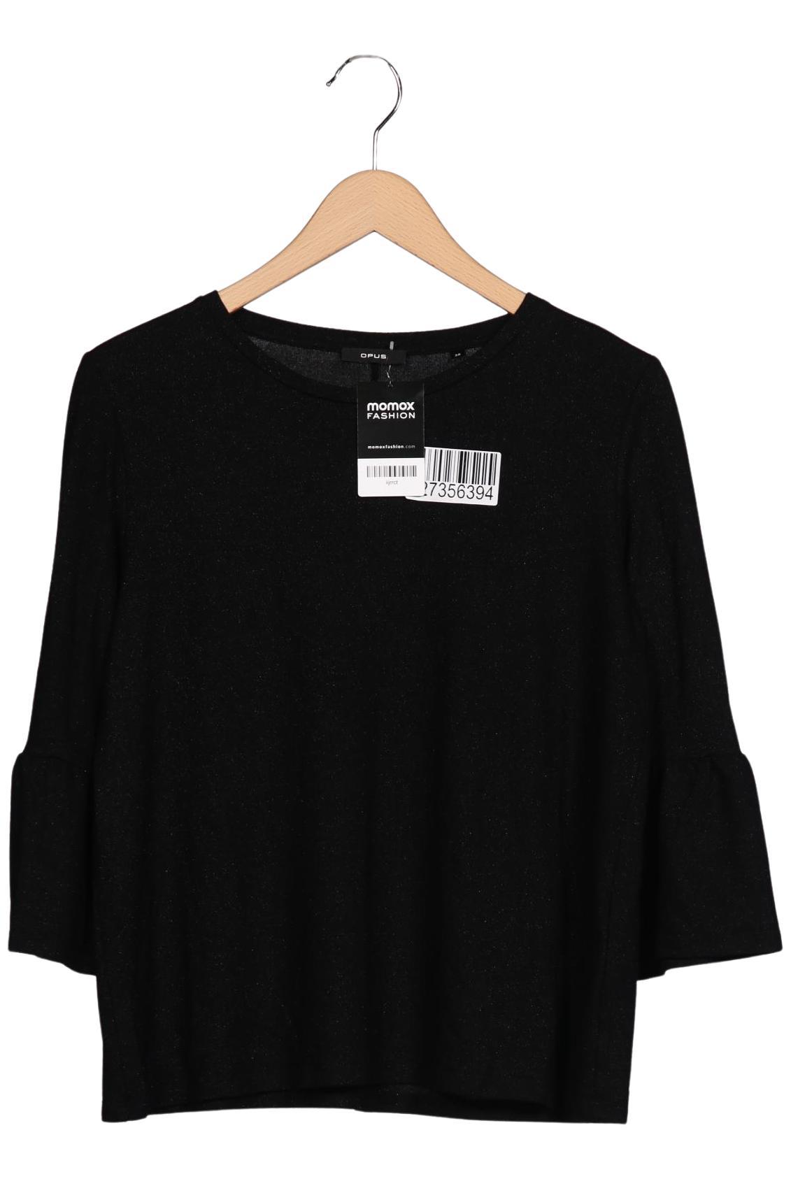 

Opus Damen Langarmshirt, schwarz, Gr. 38