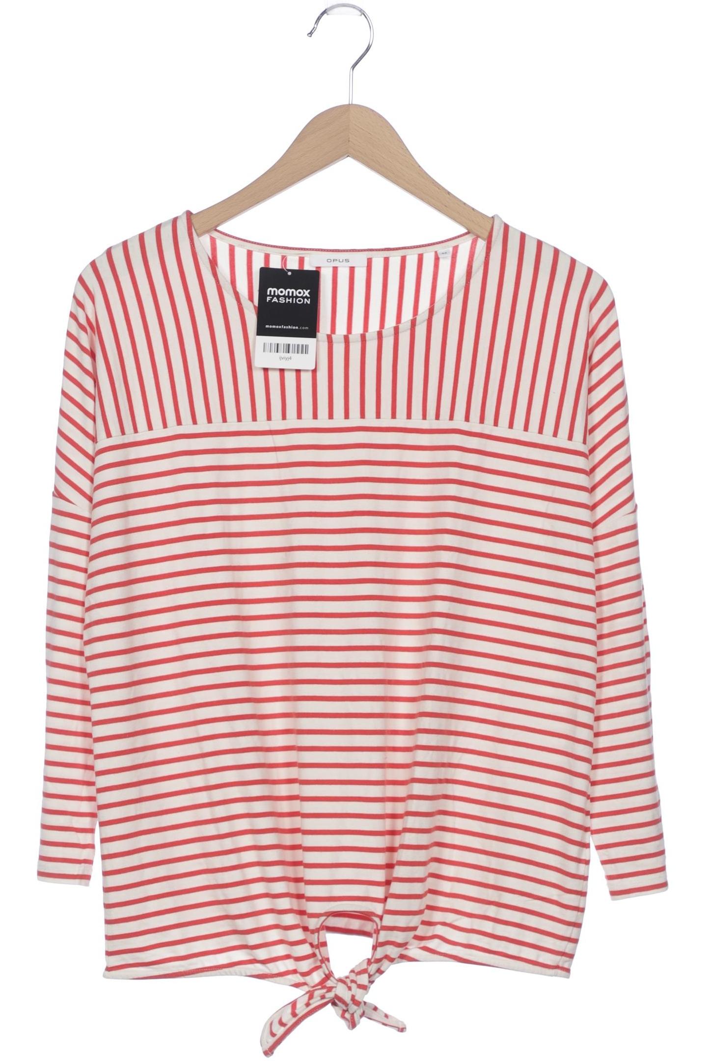 

Opus Damen Langarmshirt, weiß, Gr. 42