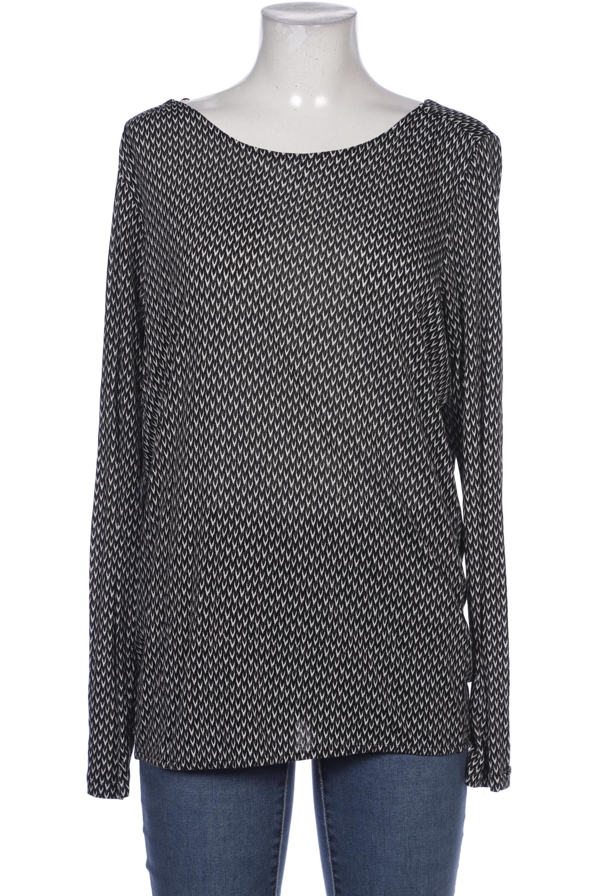 

Opus Damen Langarmshirt, schwarz, Gr. 40