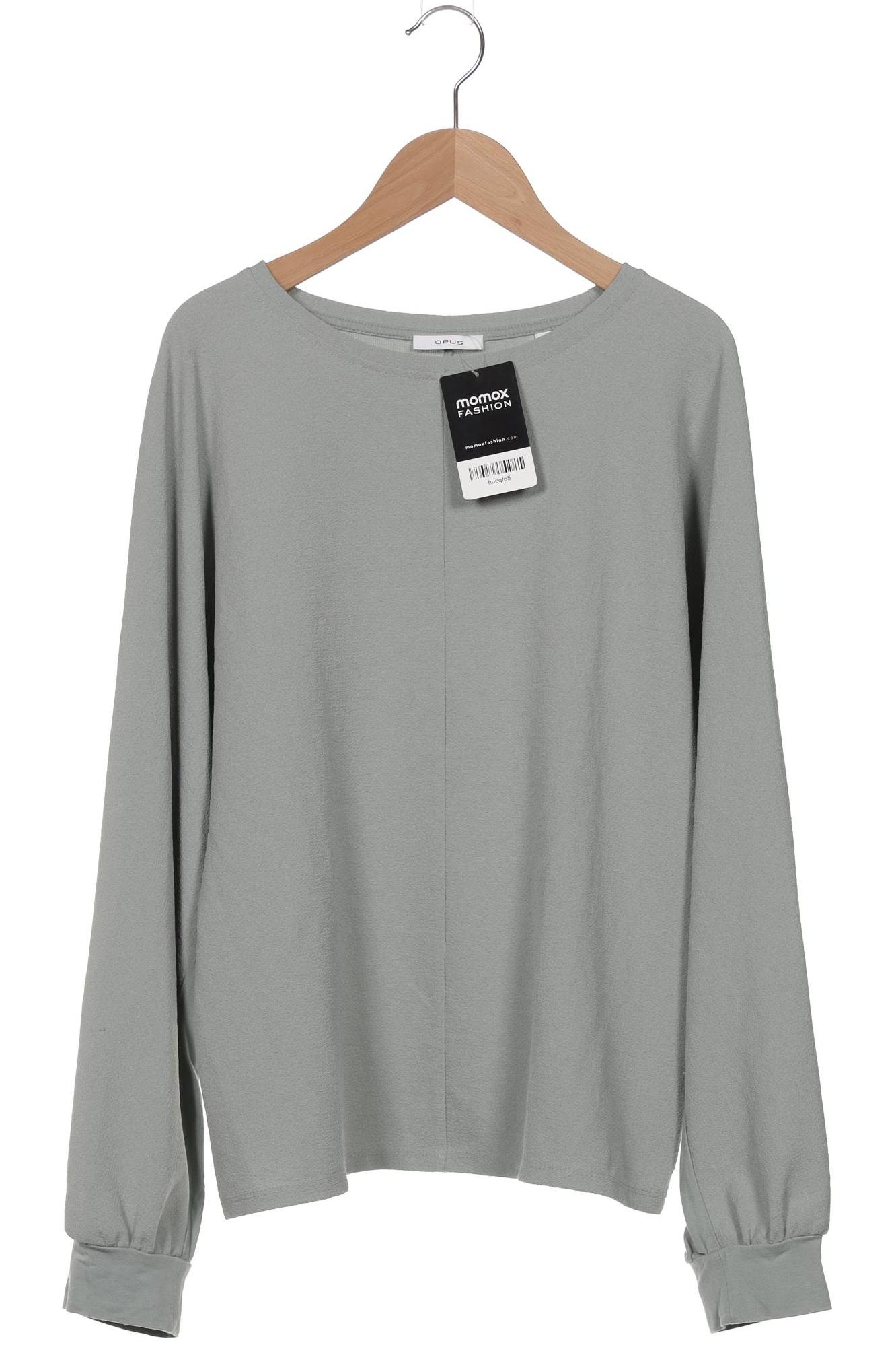 

Opus Damen Langarmshirt, türkis, Gr. 40