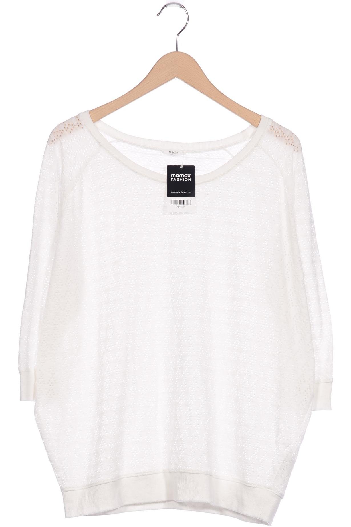 

Opus Damen Langarmshirt, weiß, Gr. 44