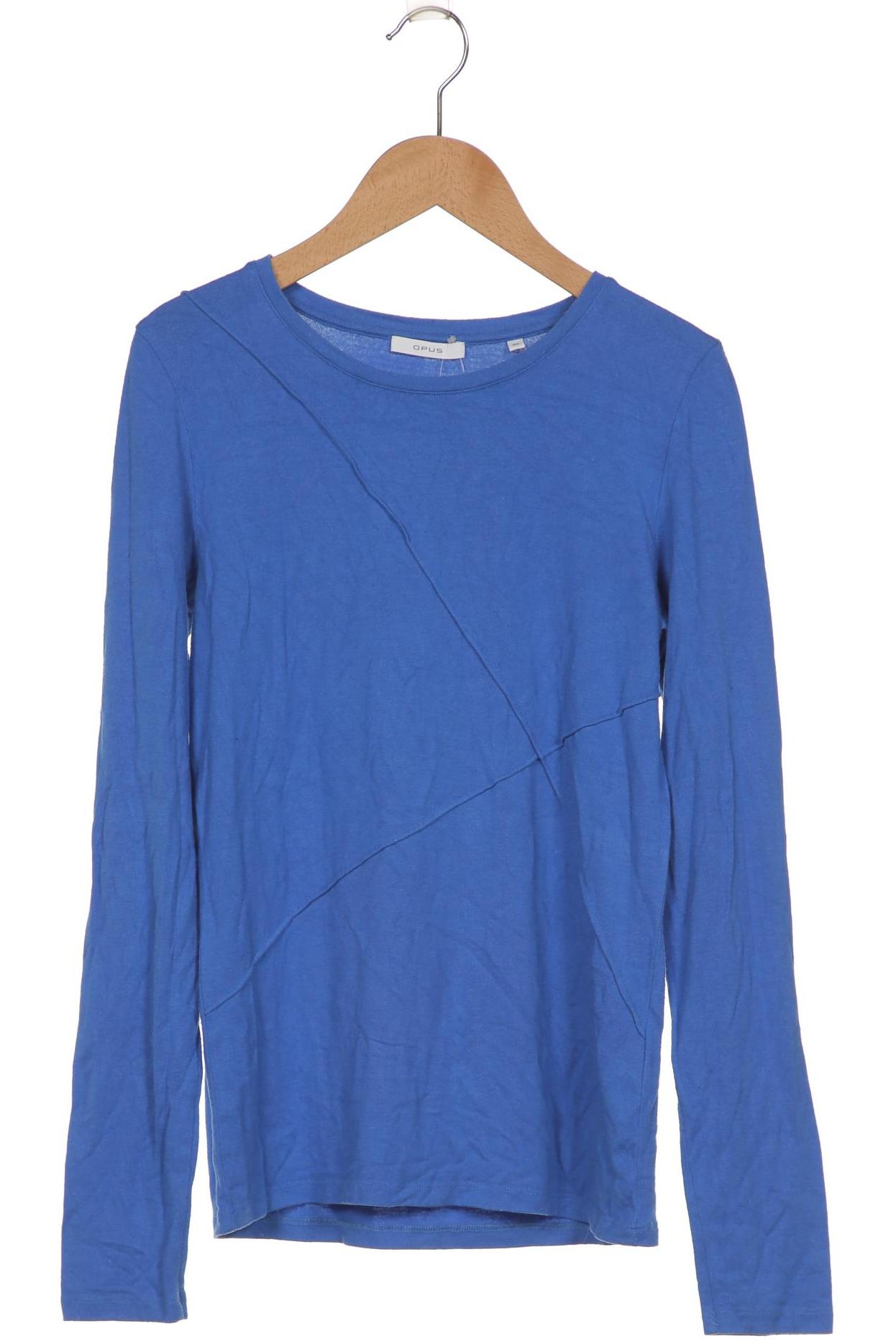 

Opus Damen Langarmshirt, blau, Gr. 36