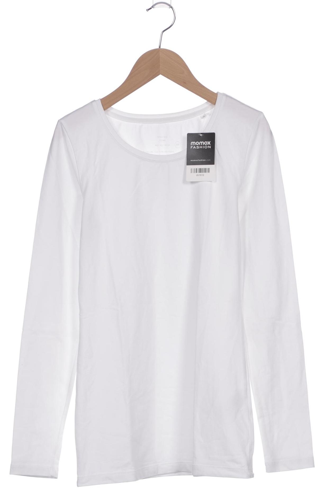 

Opus Damen Langarmshirt, weiß, Gr. 38