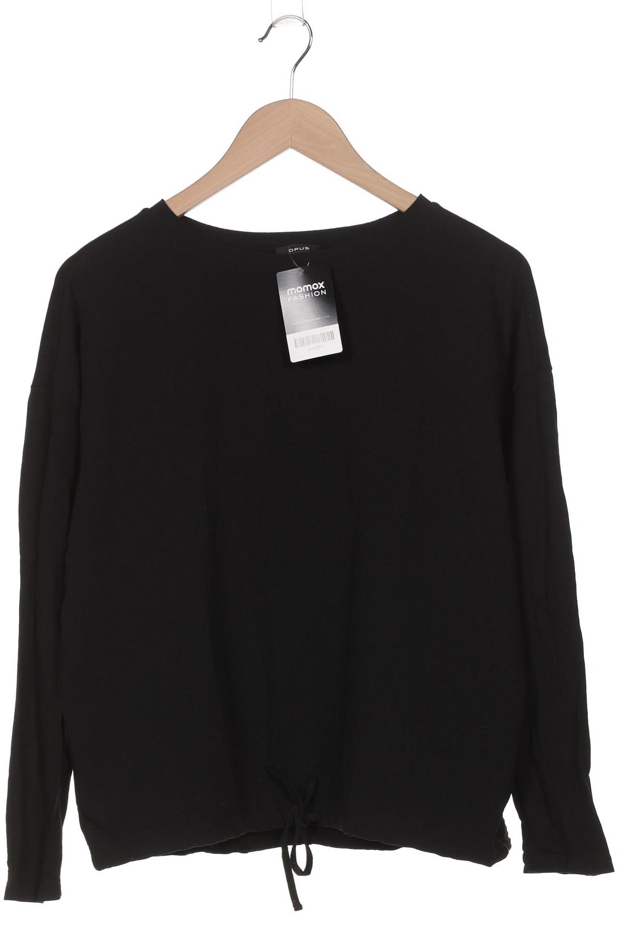 

Opus Damen Langarmshirt, schwarz, Gr. 38