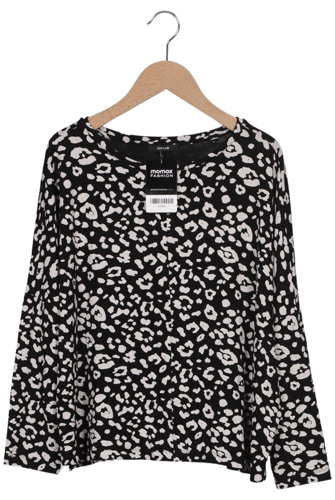 

Opus Damen Langarmshirt, schwarz, Gr. 38