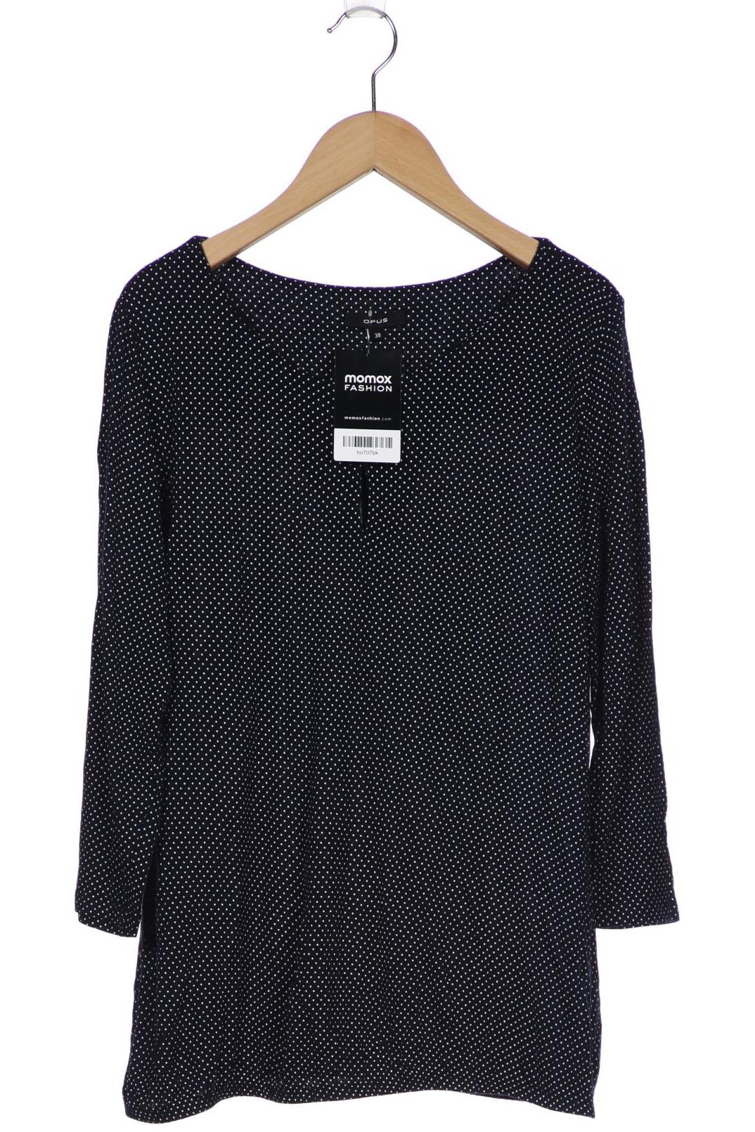 

Opus Damen Langarmshirt, marineblau, Gr. 38