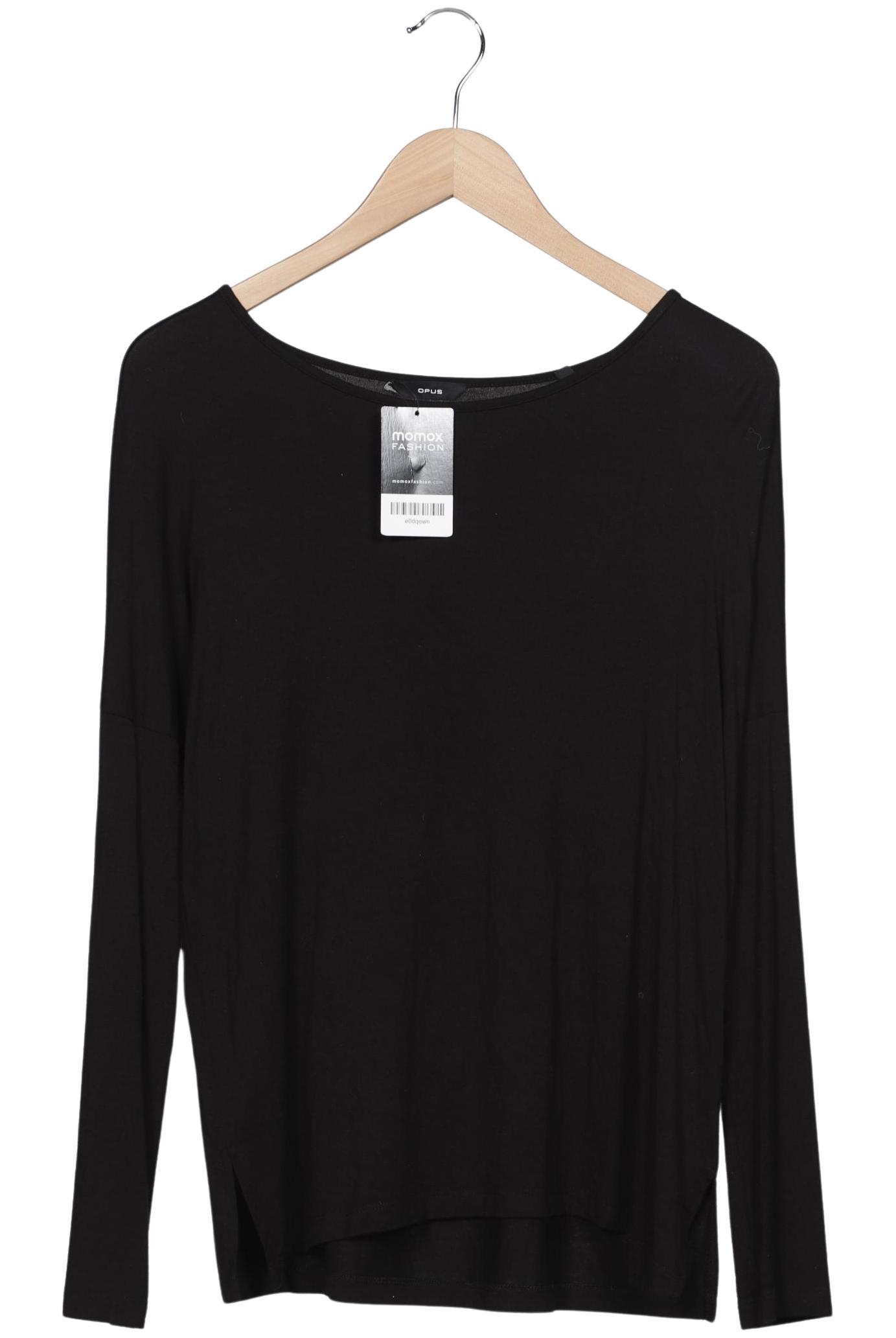 

Opus Damen Langarmshirt, schwarz, Gr. 38