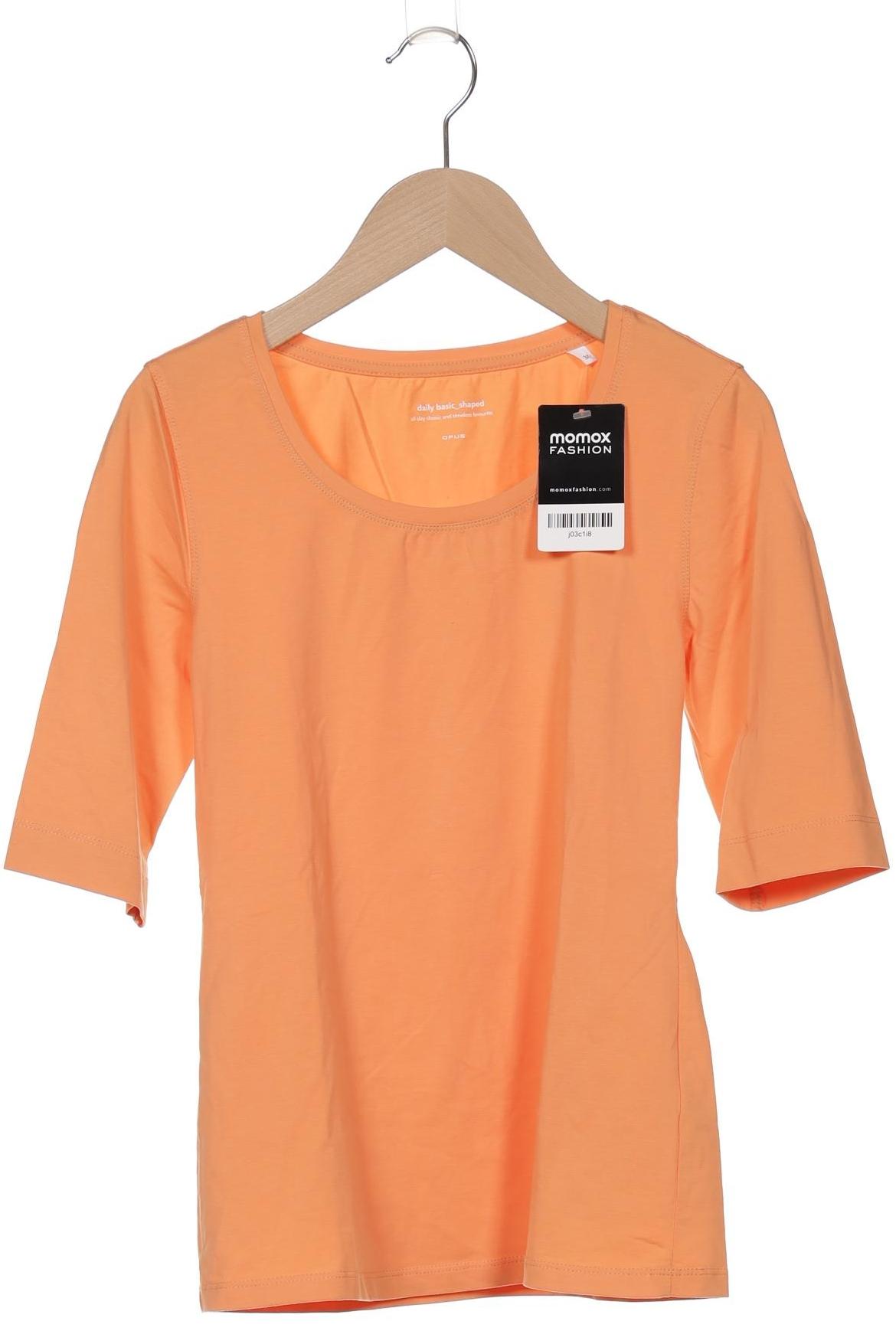 

Opus Damen Langarmshirt, orange, Gr. 36