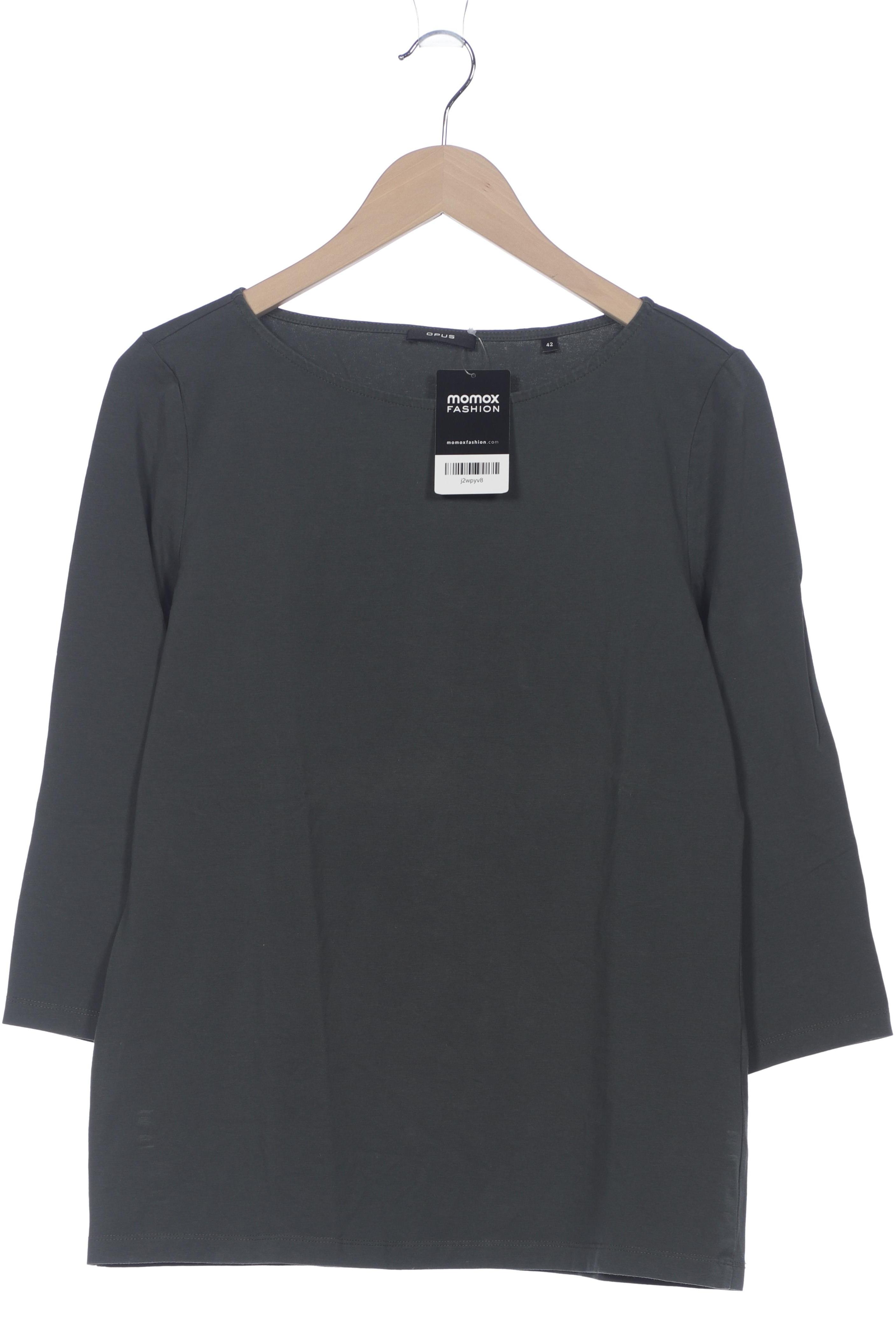 

Opus Damen Langarmshirt, grün, Gr. 42