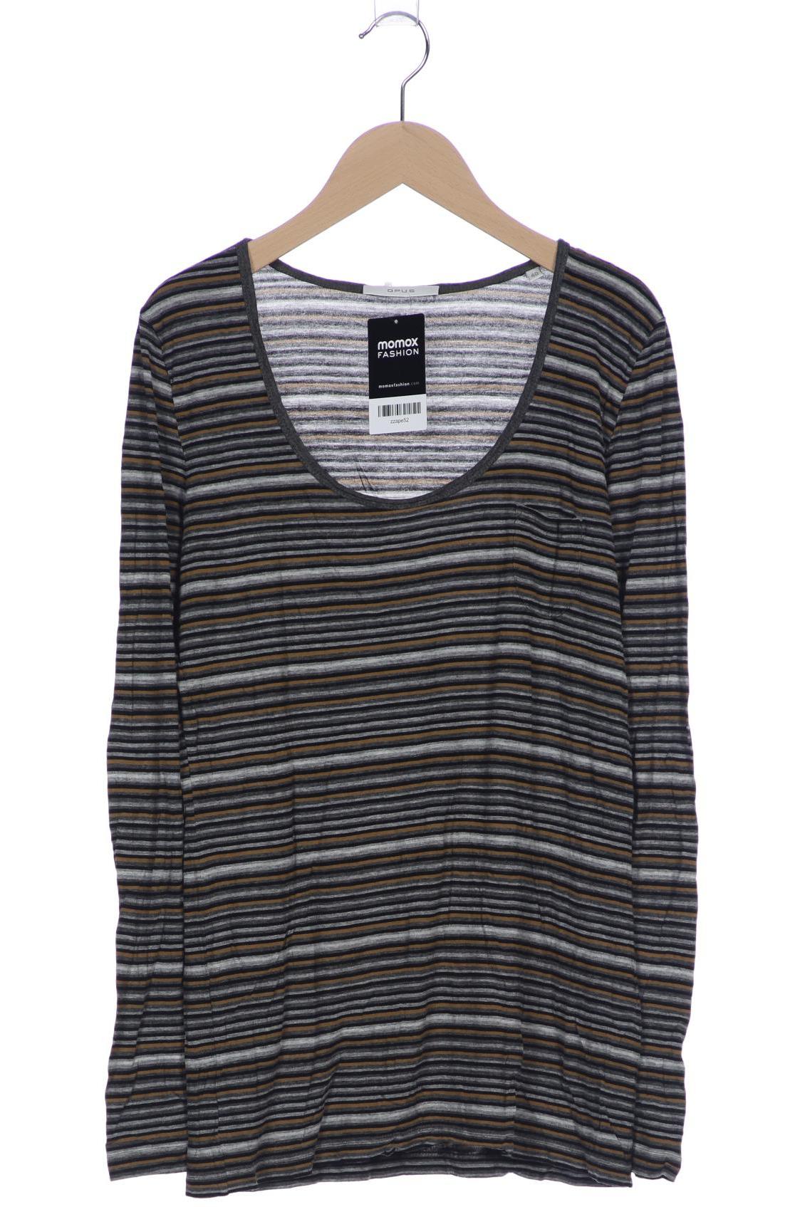 

Opus Damen Langarmshirt, grau, Gr. 40