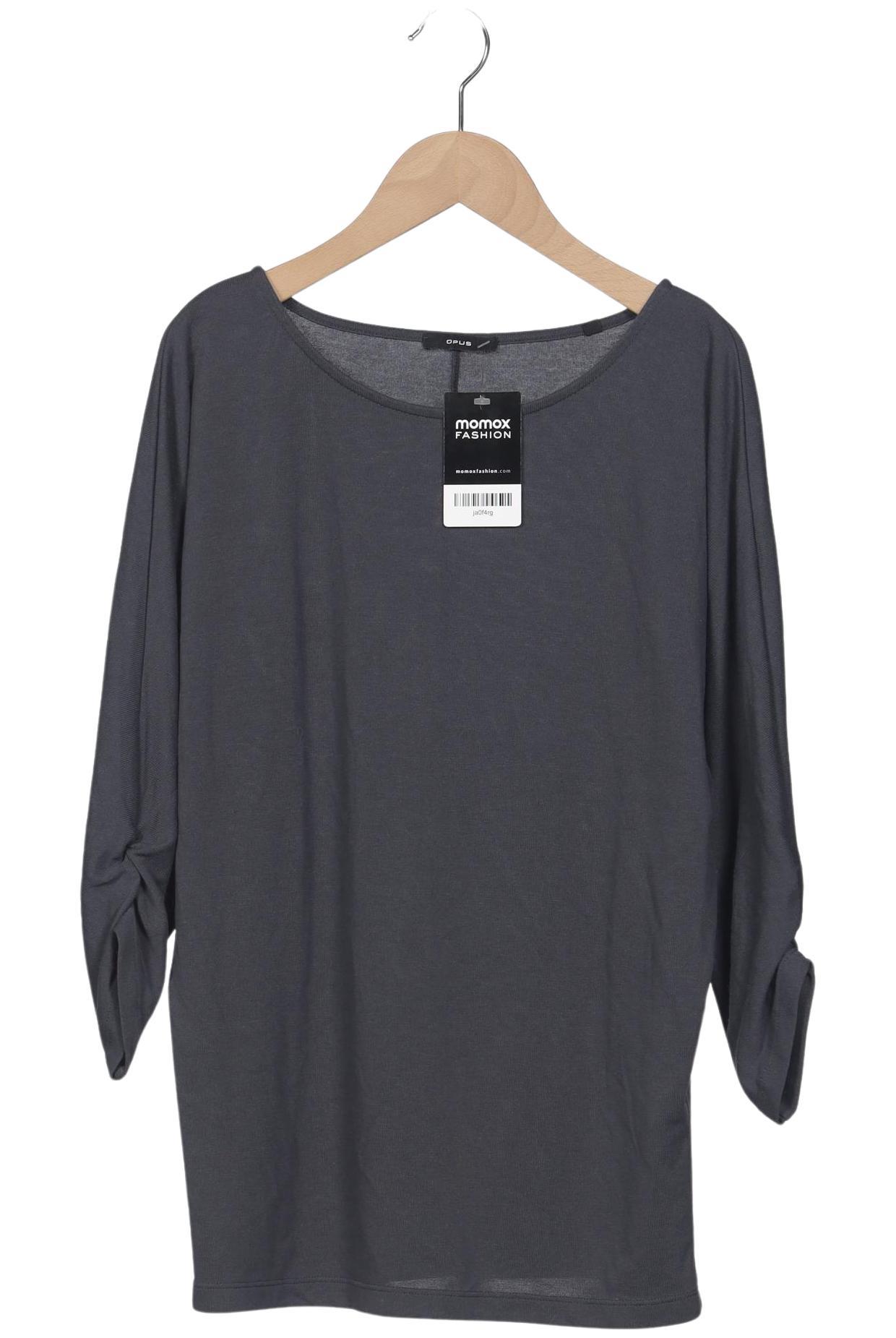 

Opus Damen Langarmshirt, grau, Gr. 36