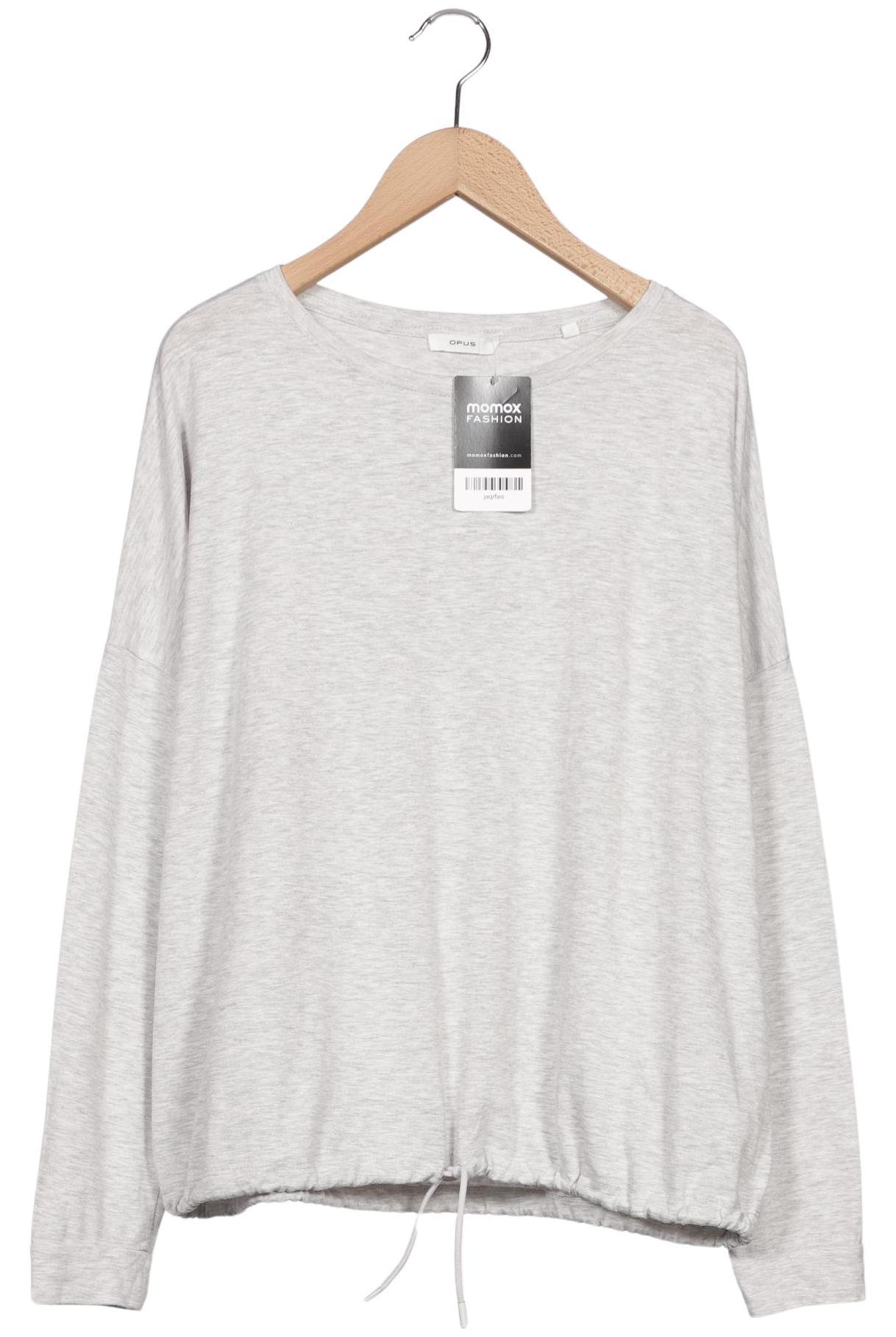 

Opus Damen Langarmshirt, grau, Gr. 38