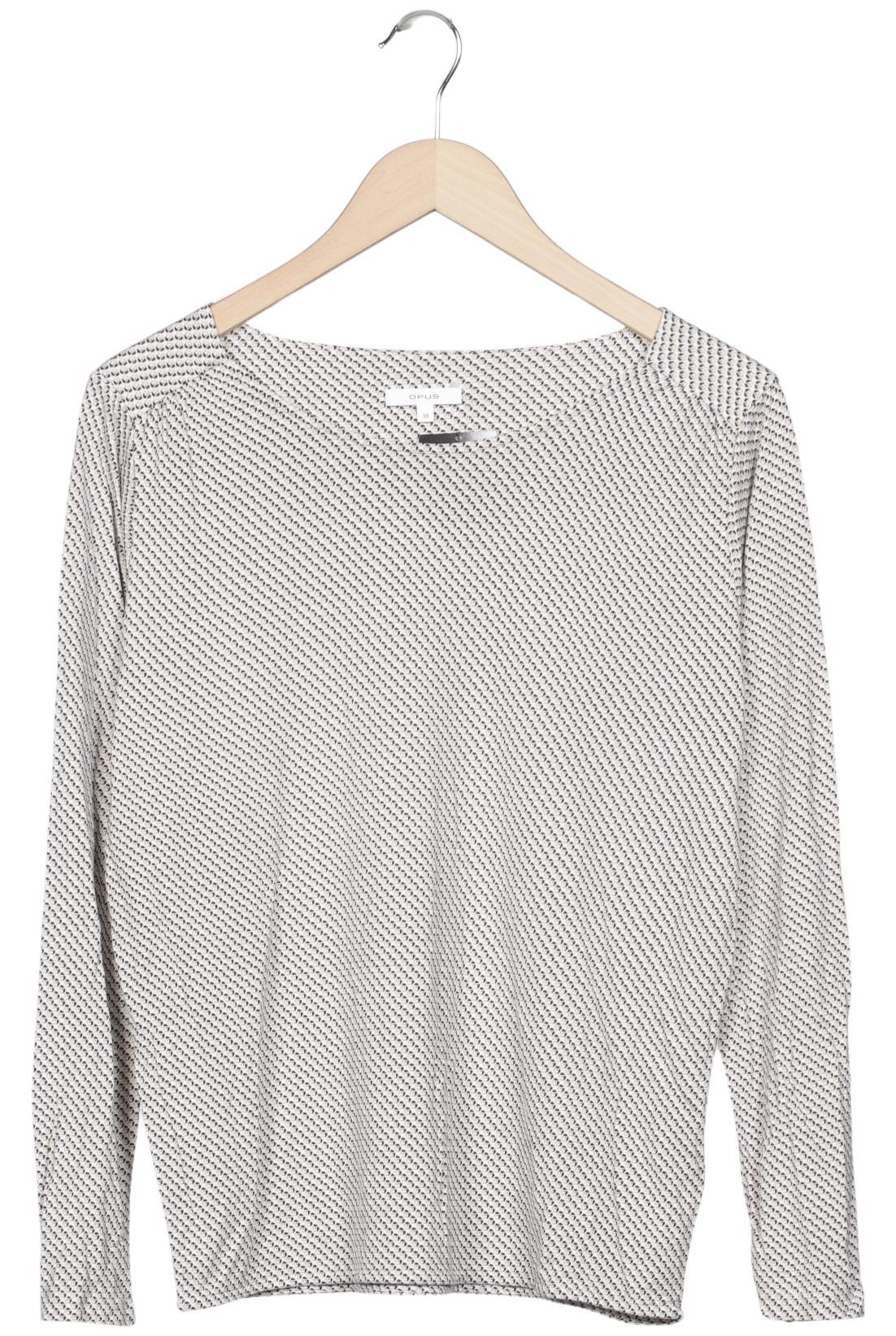 

Opus Damen Langarmshirt, grau, Gr. 38