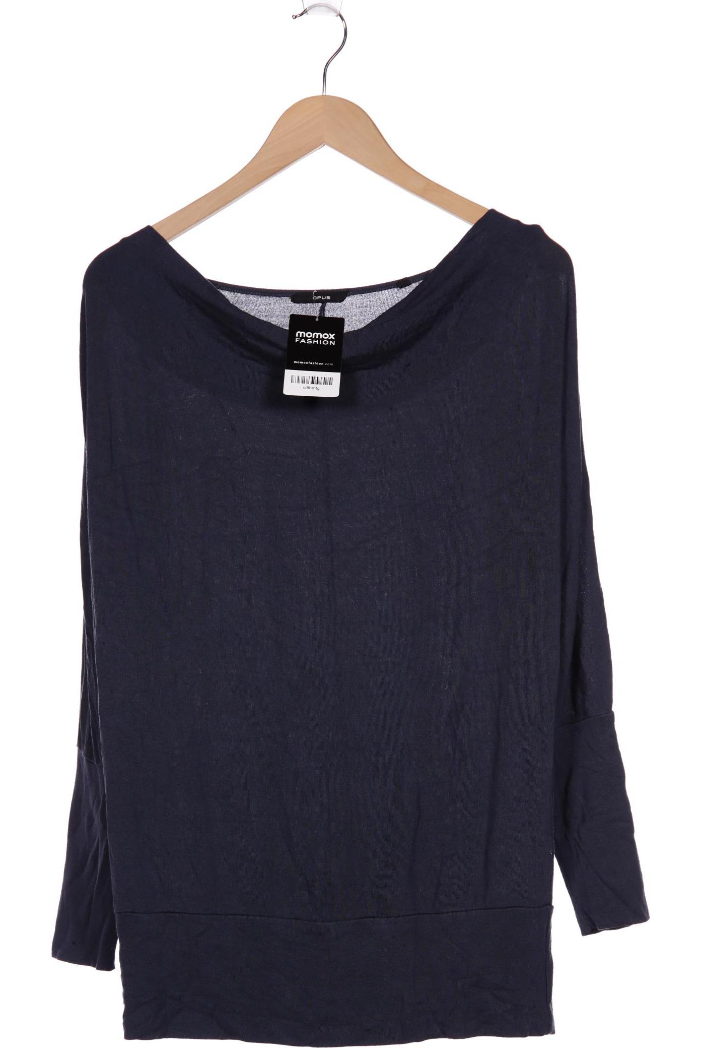 

Opus Damen Langarmshirt, marineblau, Gr. 40