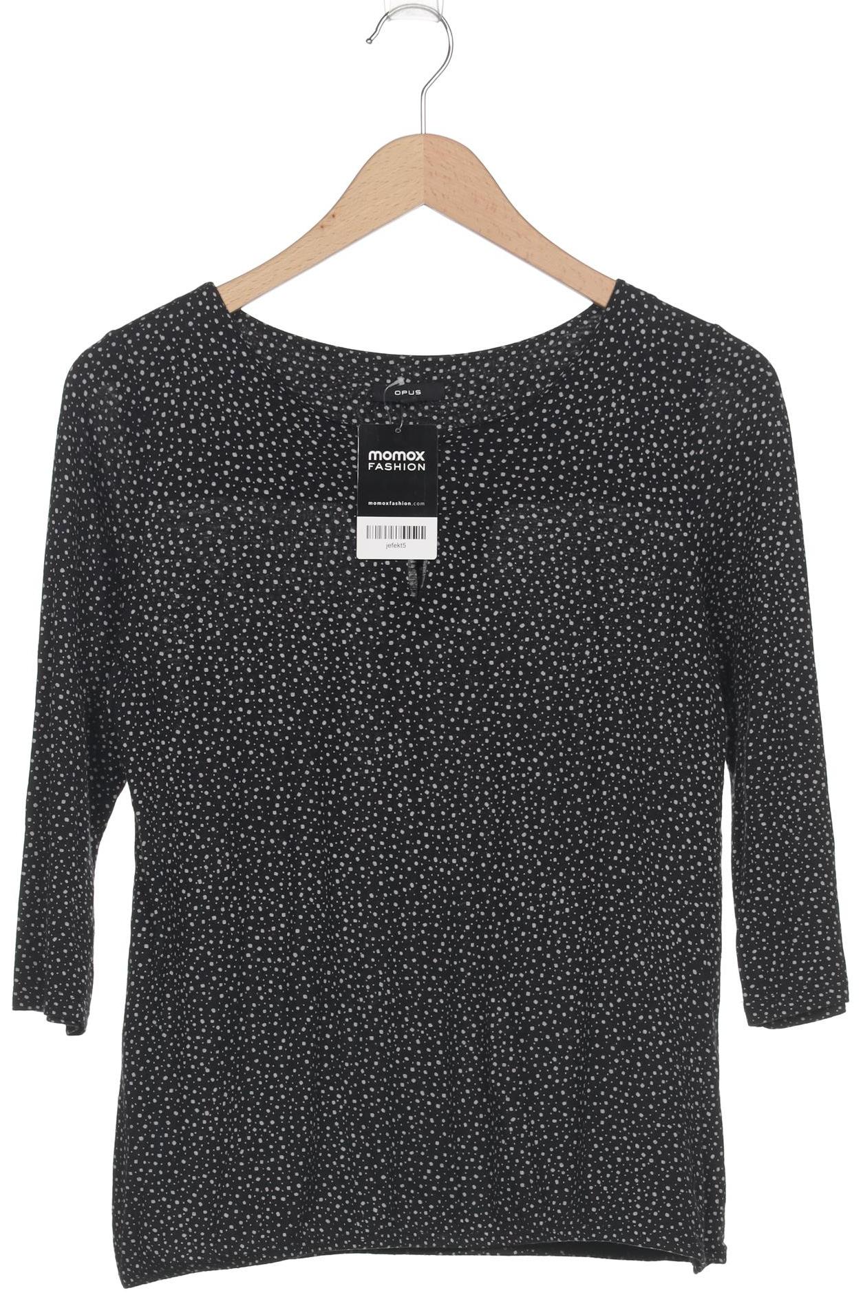 

Opus Damen Langarmshirt, schwarz, Gr. 36