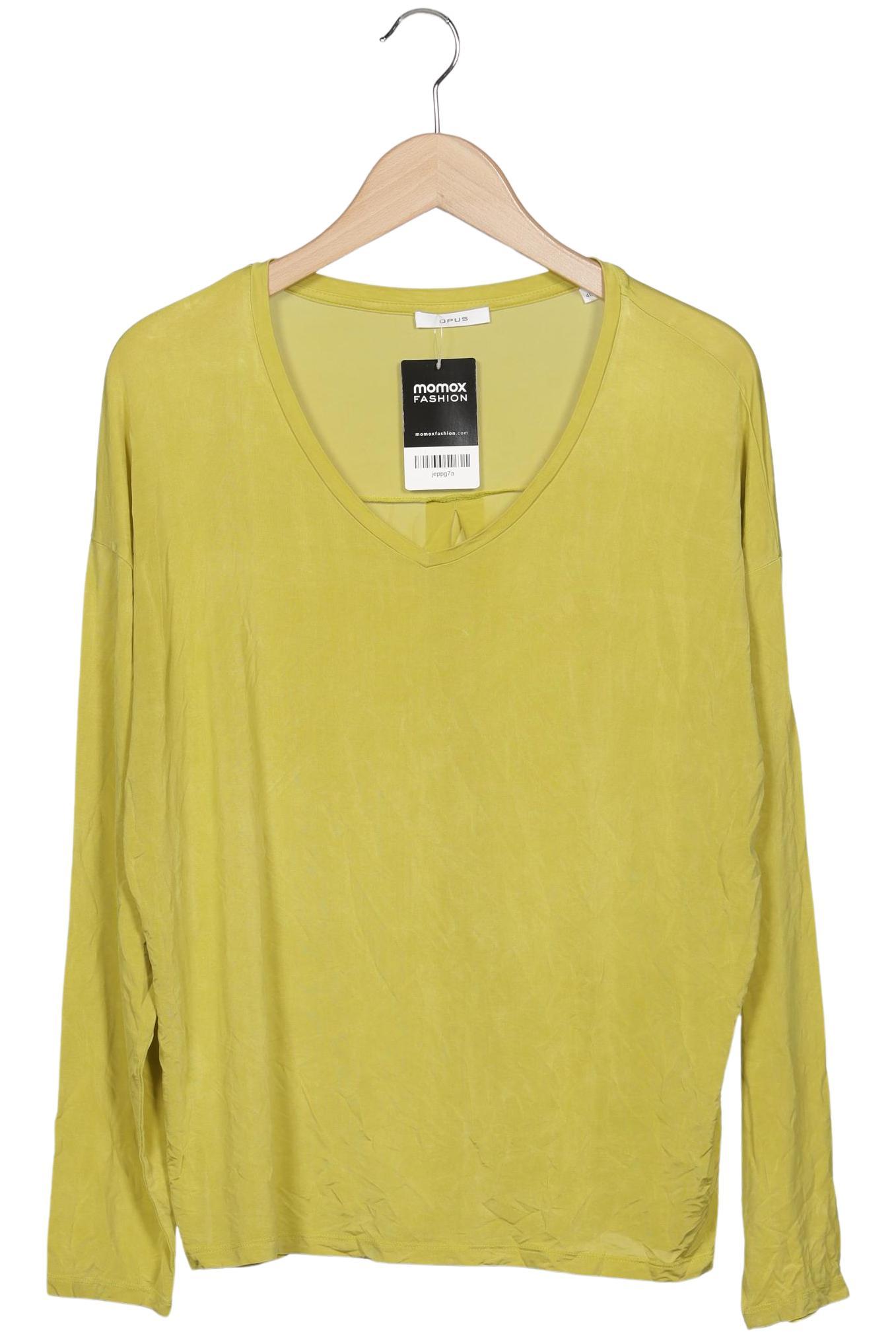 

Opus Damen Langarmshirt, gelb, Gr. 40