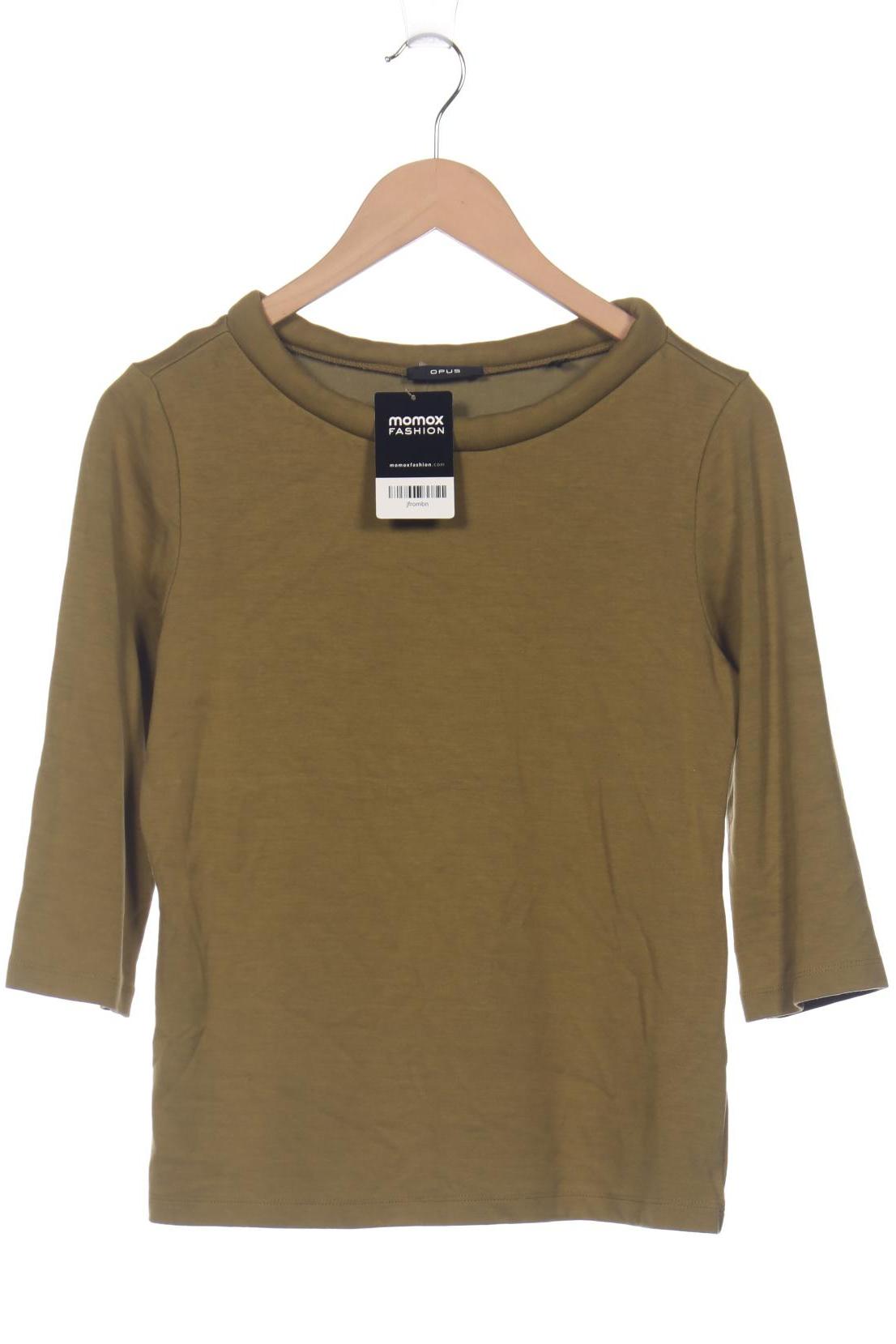 

Opus Damen Langarmshirt, grün, Gr. 36