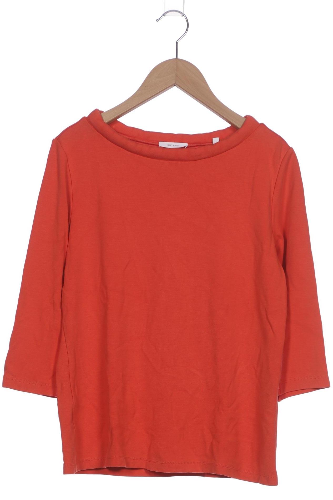 

Opus Damen Langarmshirt, orange, Gr. 38