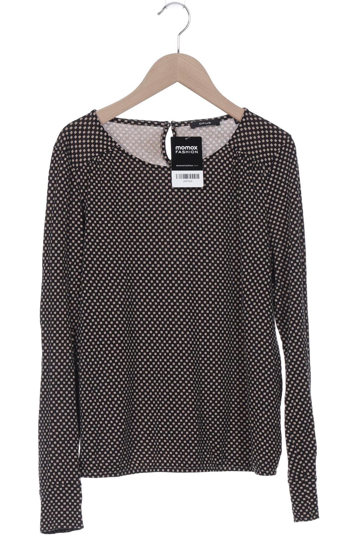 

Opus Damen Langarmshirt, schwarz, Gr. 38