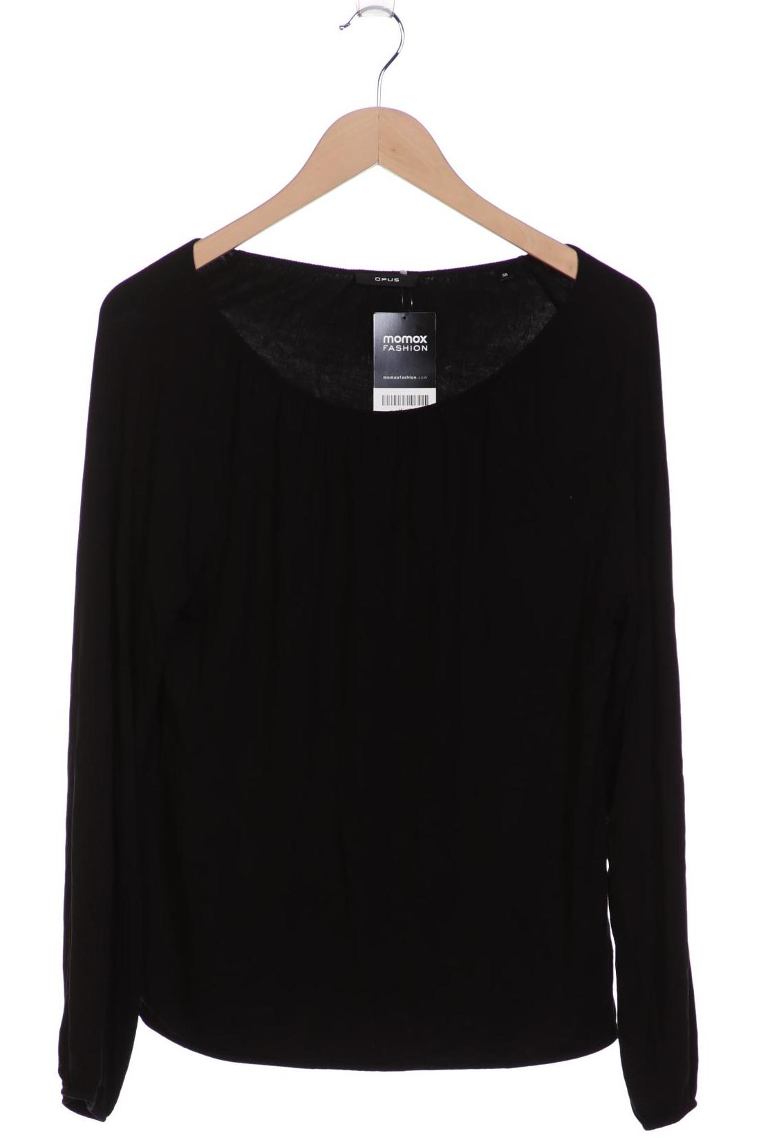 

Opus Damen Langarmshirt, schwarz, Gr. 38