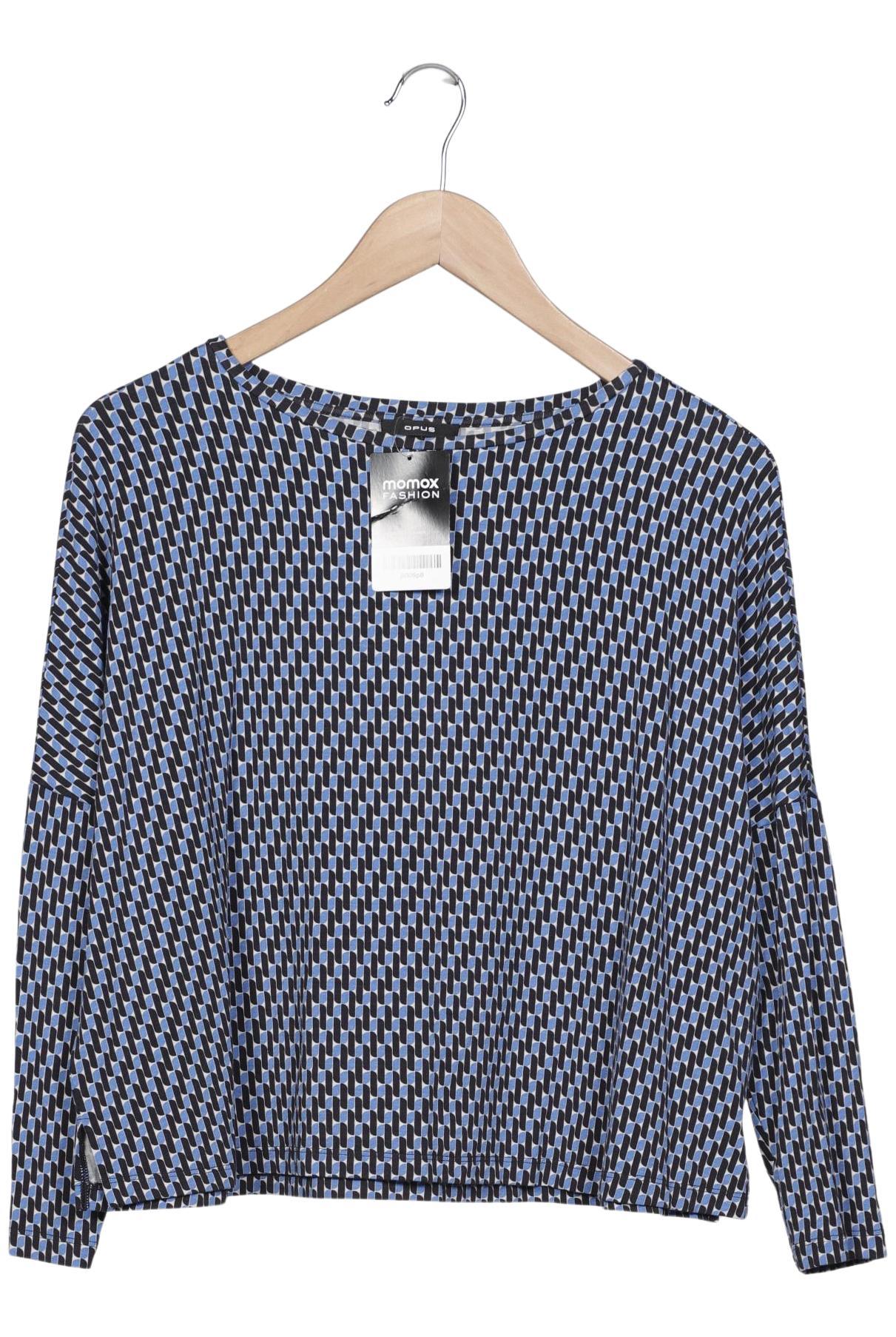 

Opus Damen Langarmshirt, marineblau, Gr. 36