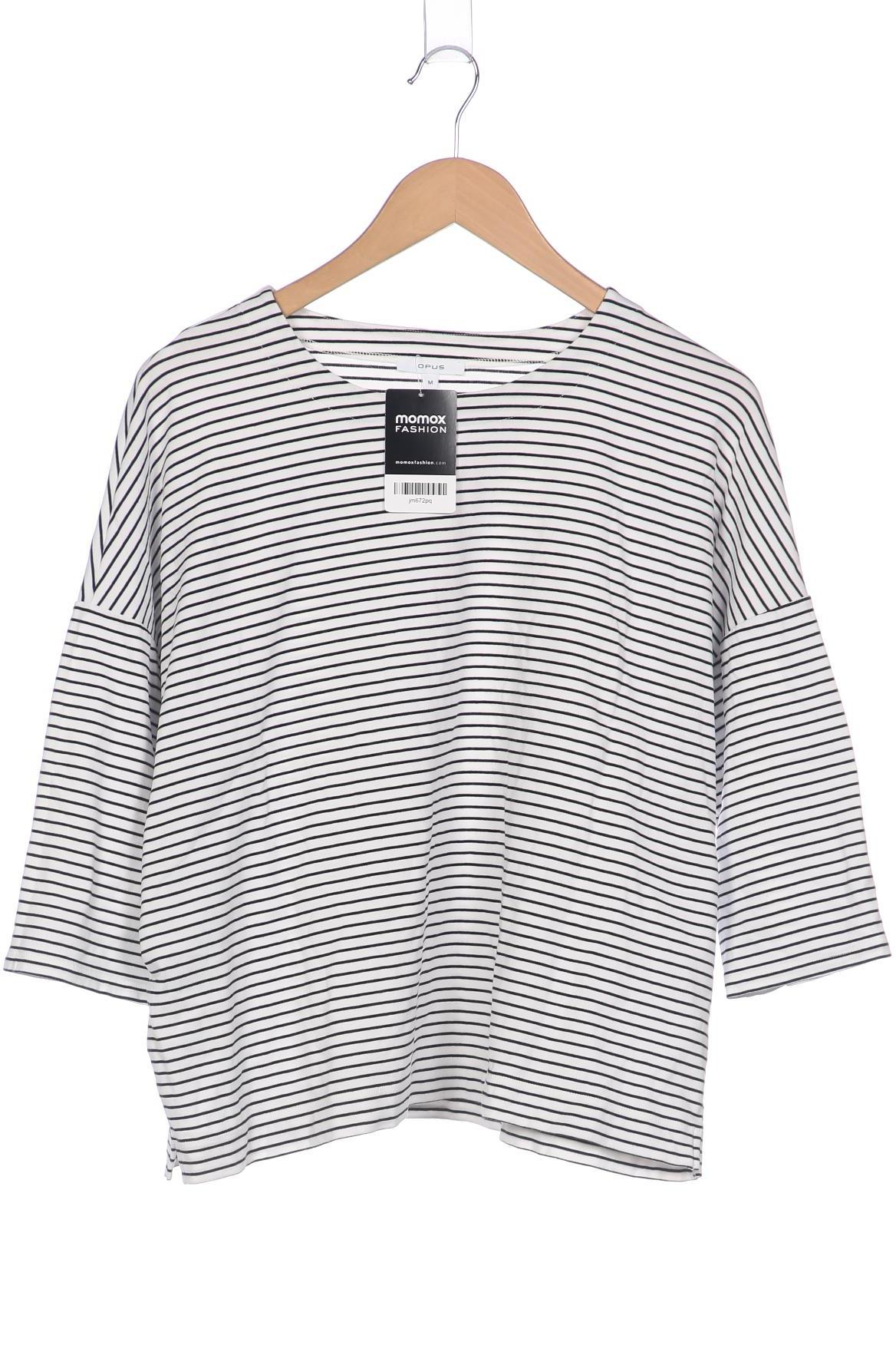 

Opus Damen Langarmshirt, weiß, Gr. 38
