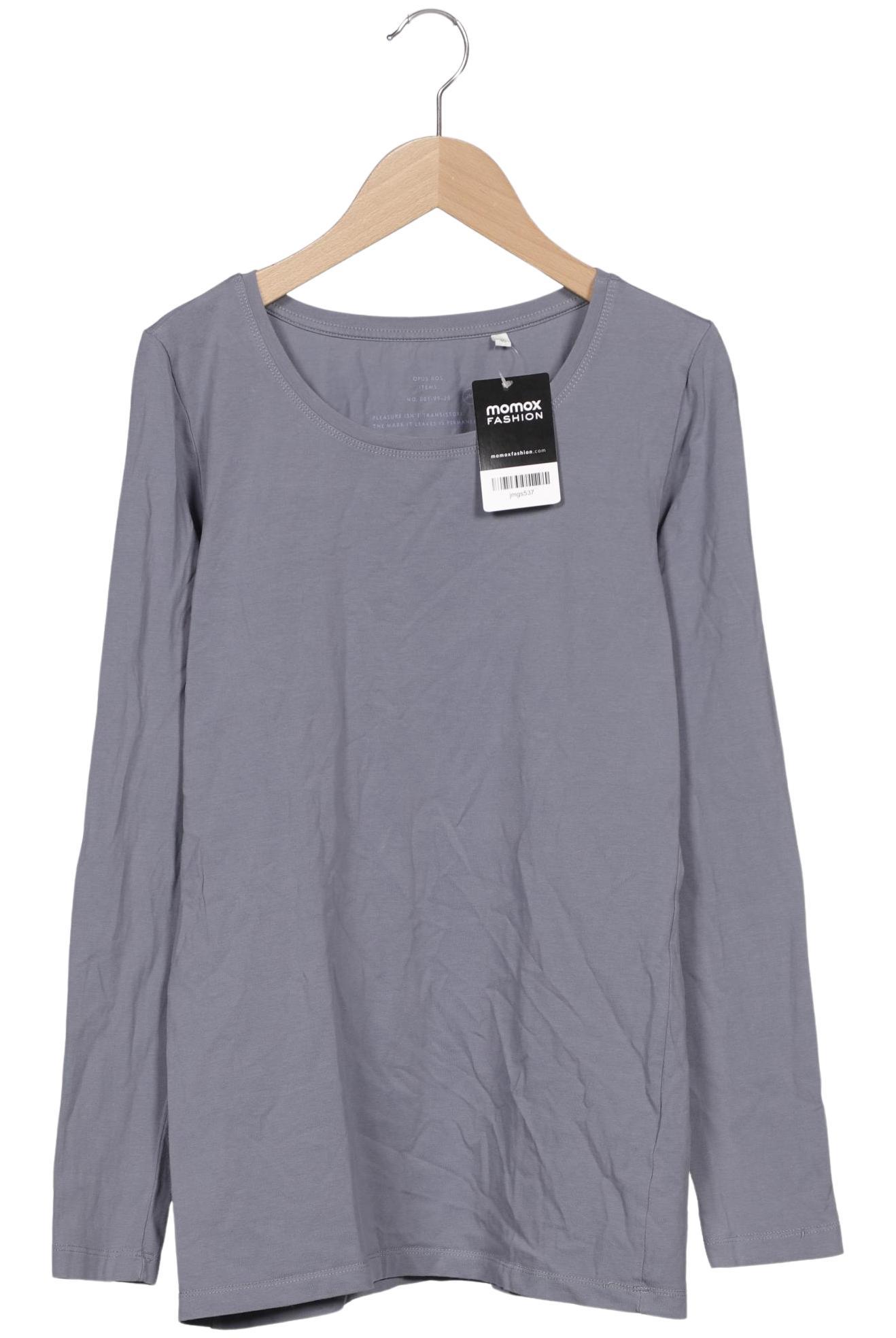 

Opus Damen Langarmshirt, grau, Gr. 40