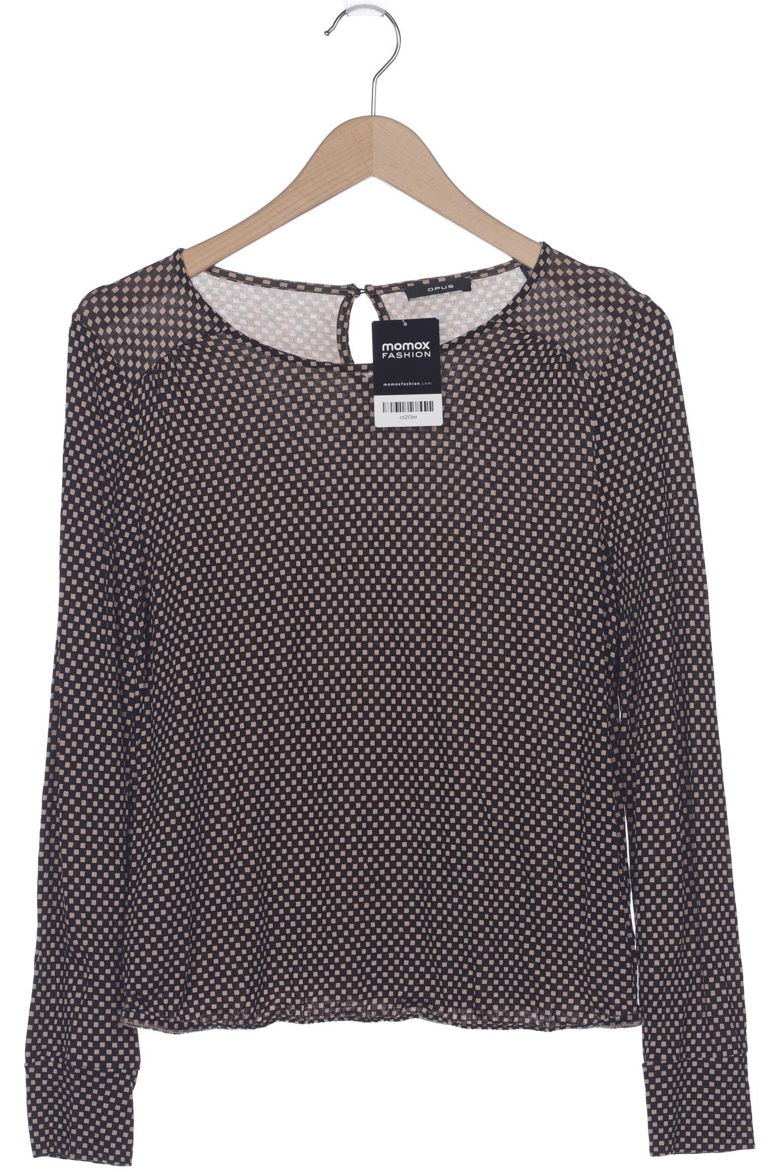 

Opus Damen Langarmshirt, schwarz, Gr. 36