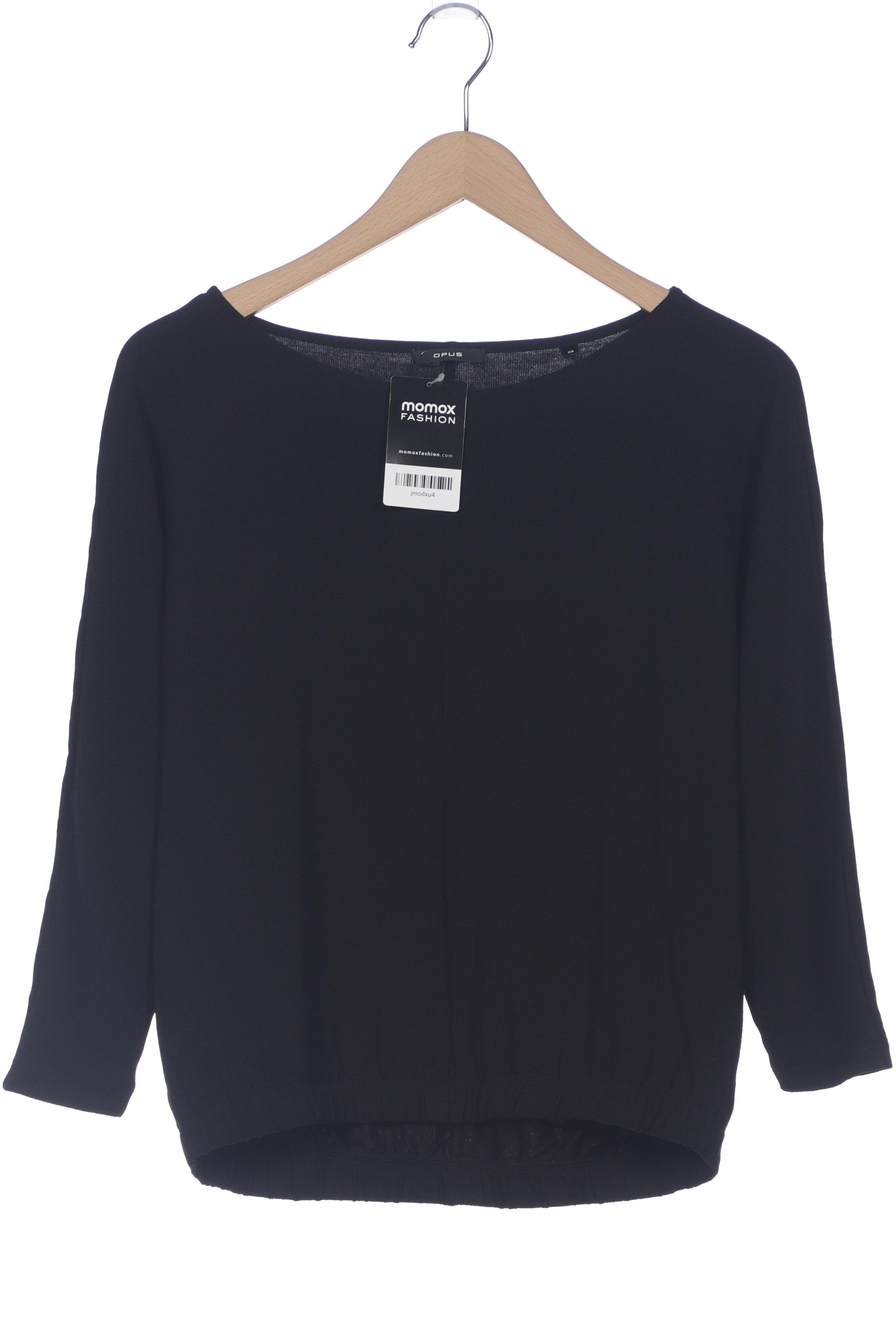 

Opus Damen Langarmshirt, schwarz, Gr. 38